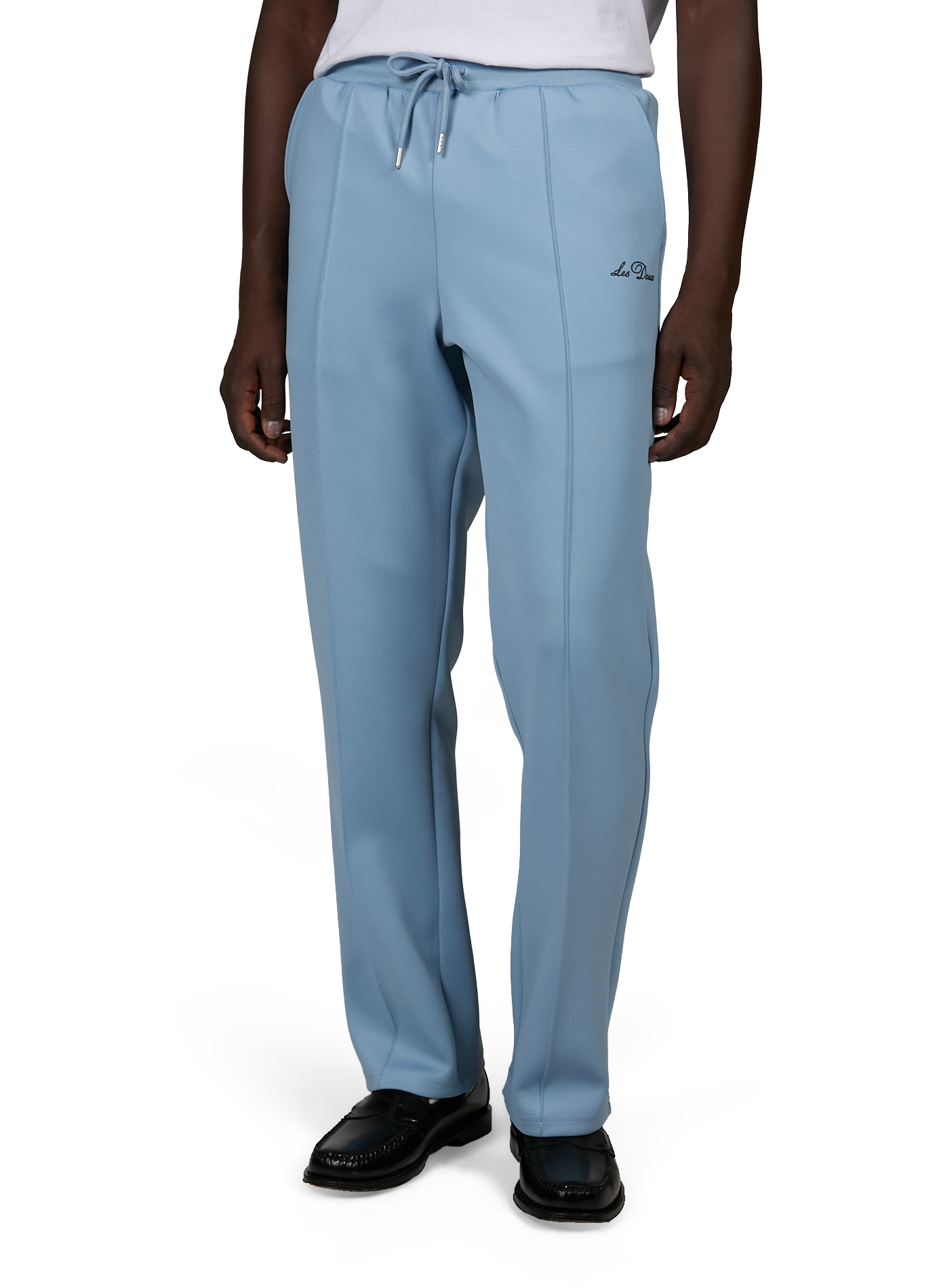 Straight-fit joggers   LES DEUX Blue