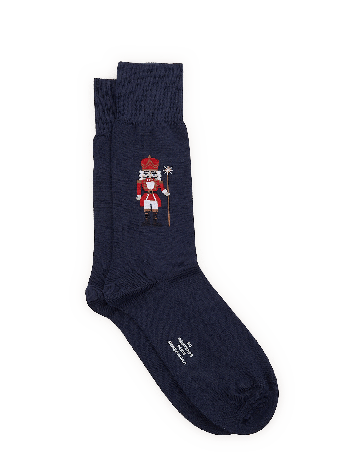 Halbhohe Socken aus Baumwollmischung AU PRINTEMPS PARIS Mehrfarbig