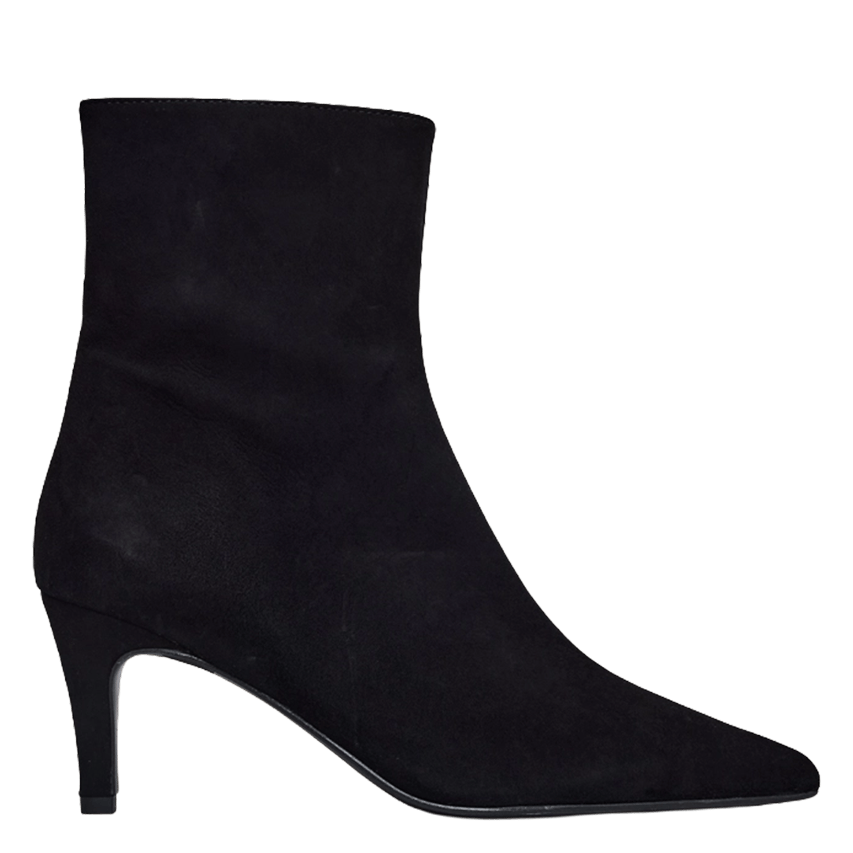 Bottines à talons en cuir diemina JONAK Noir