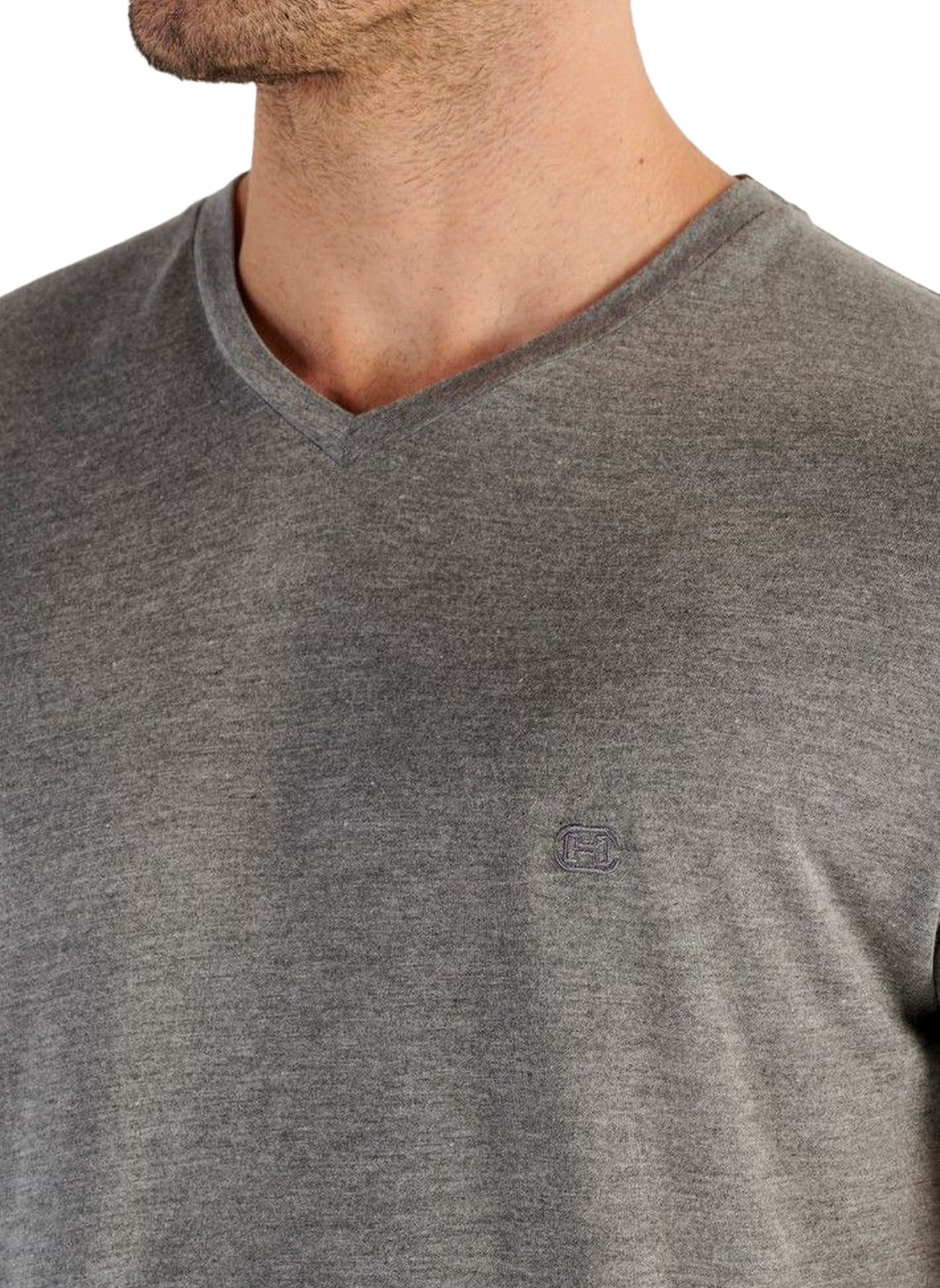 Camiseta lisa HOM Gris