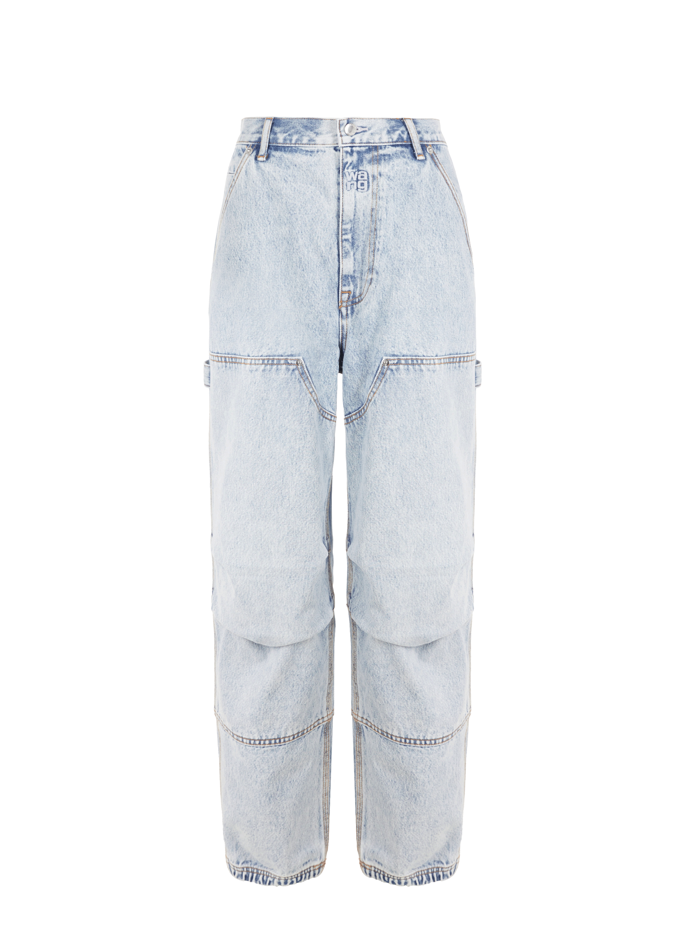 ALEXANDER WANG Jean large Bleu