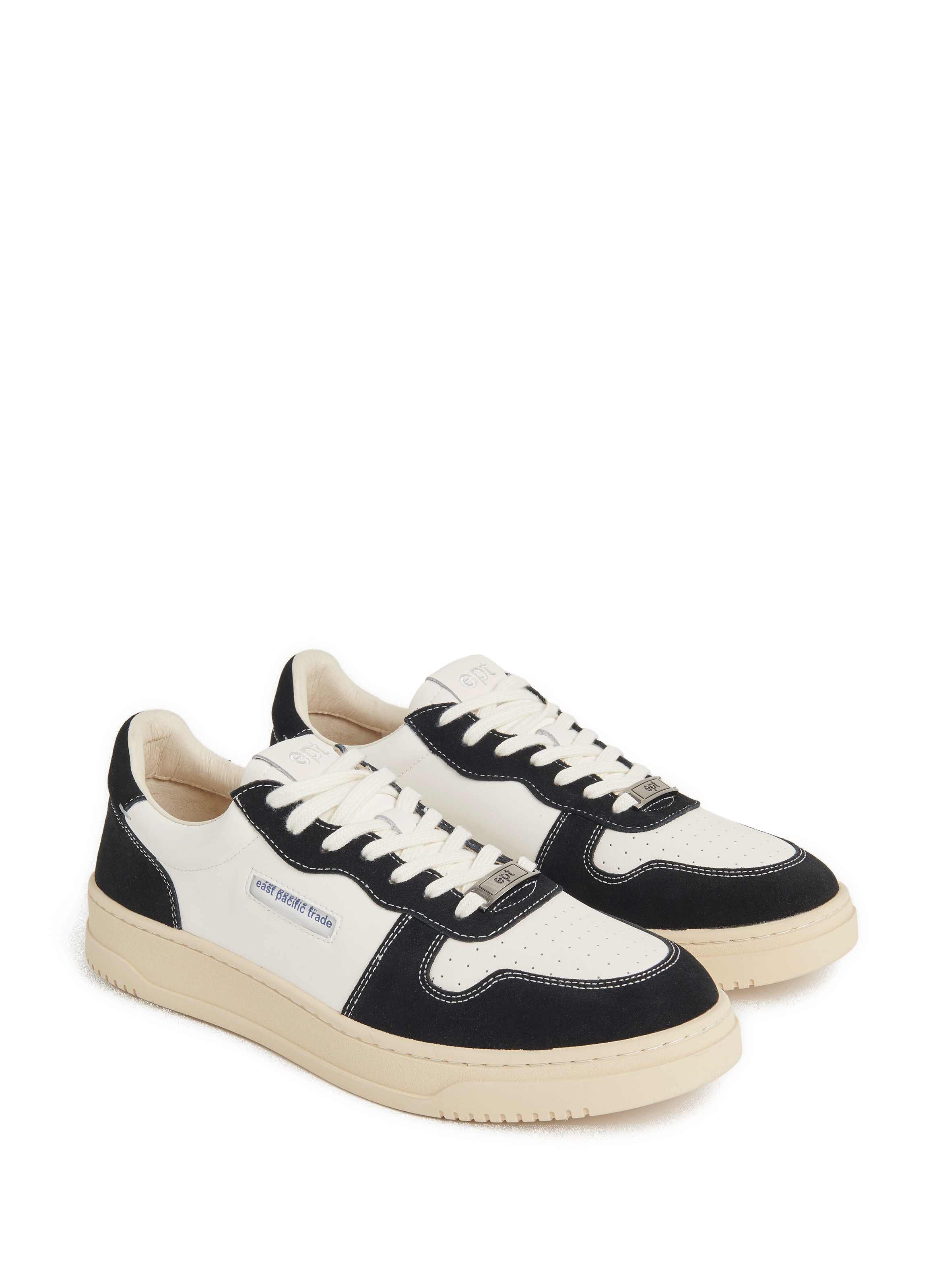 Baskets bi-matière Court