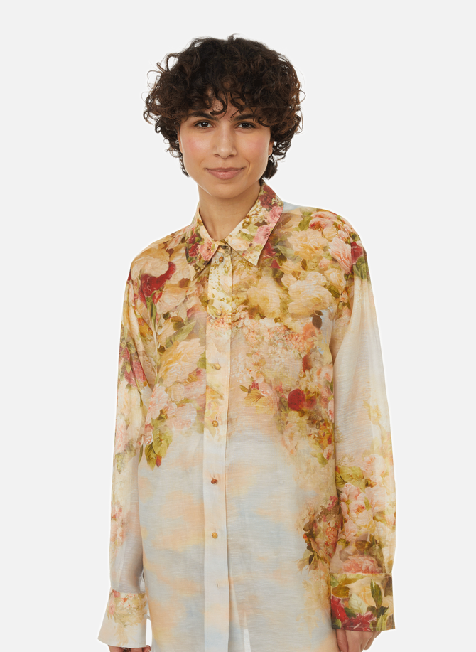 Linen and silk shirt  ZIMMERMANN