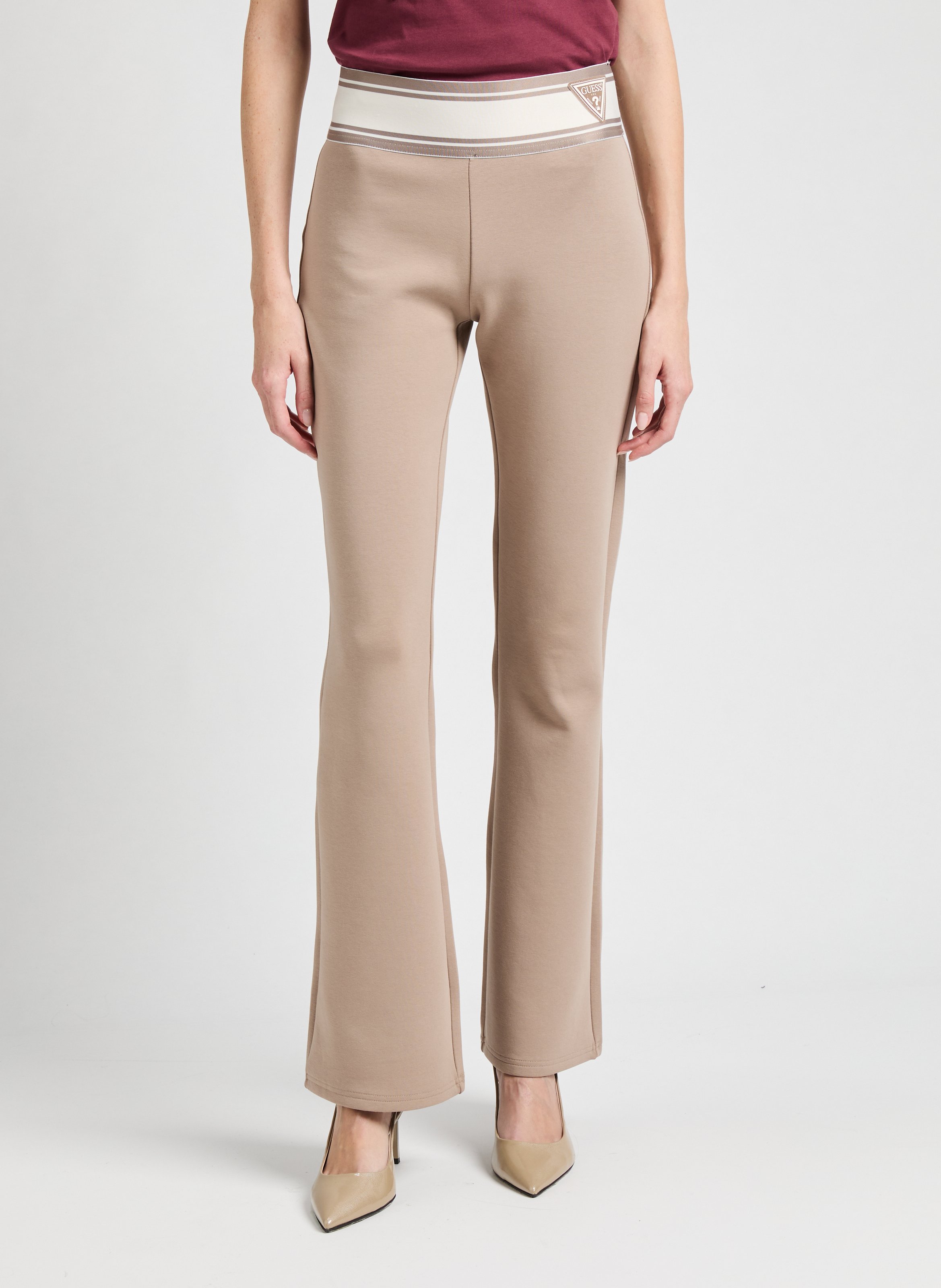 Camoscio leather Heels CALVIN KLEIN Beige