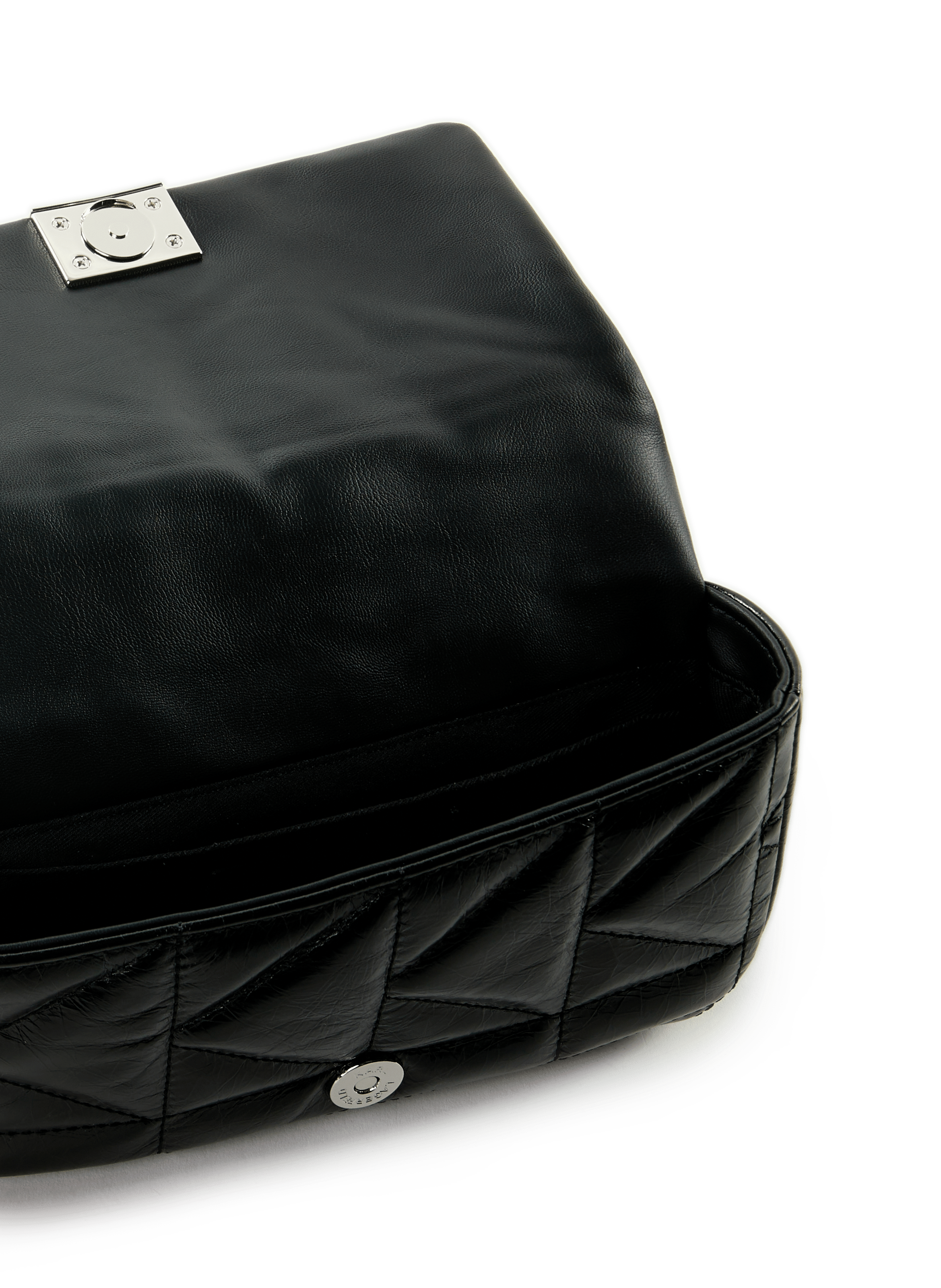 Sac à main matelassé K/Kuilt Noir