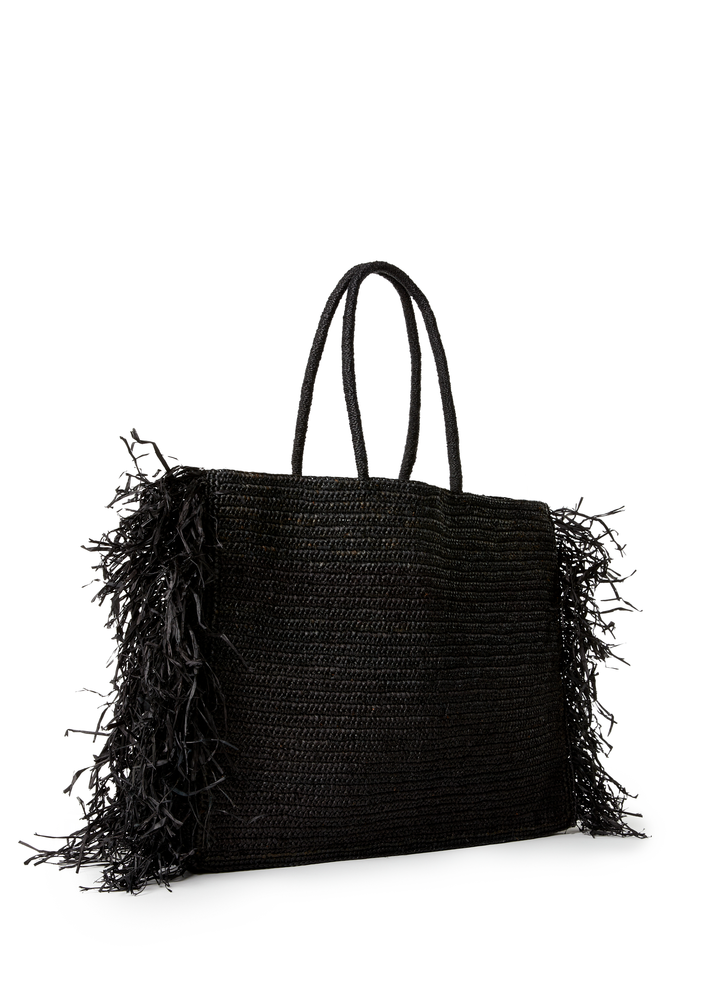 Raffia cabas bag SAISON 1865 Brown