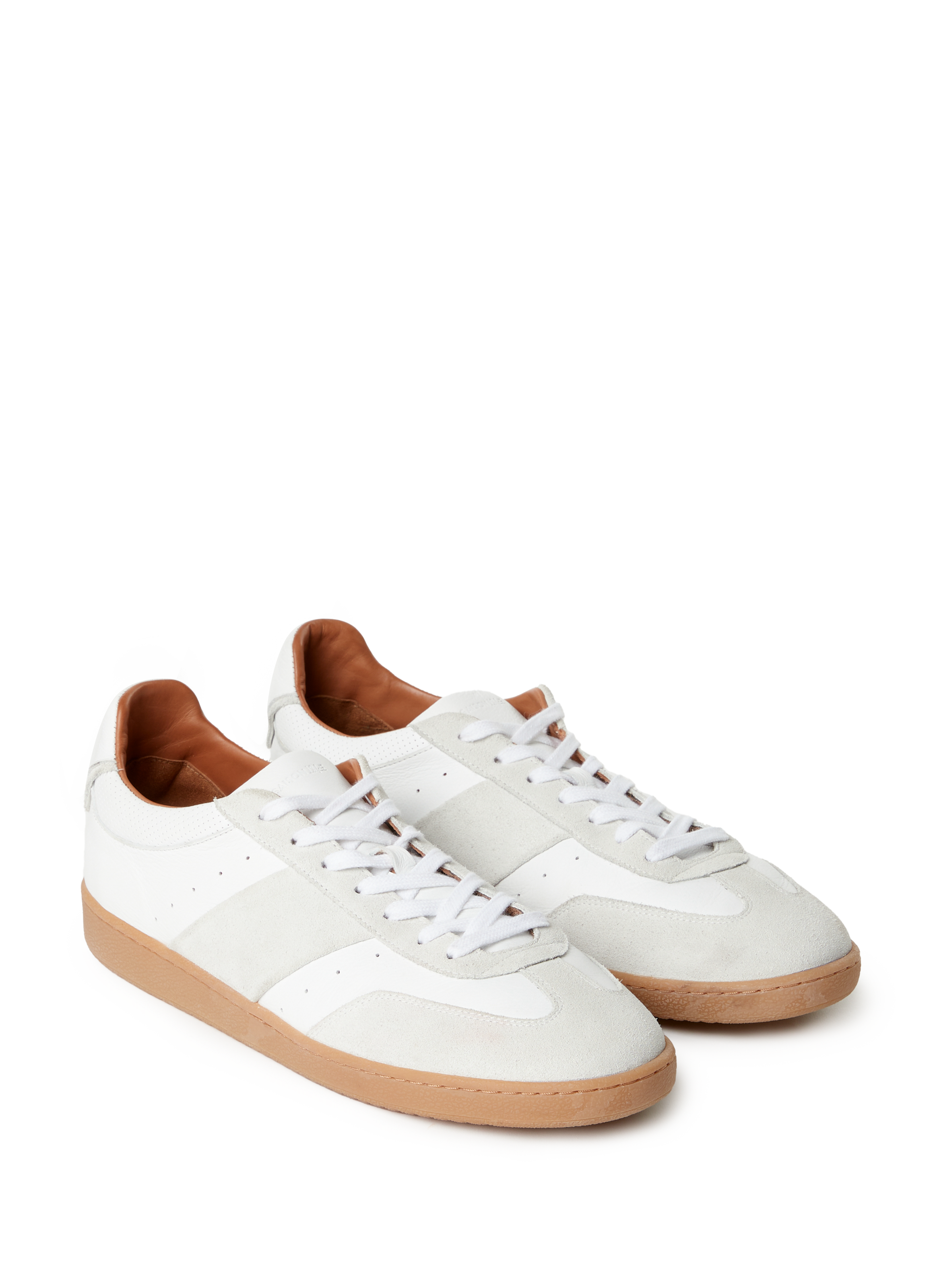 Leather Saloon sneakers SAISON 1865 White