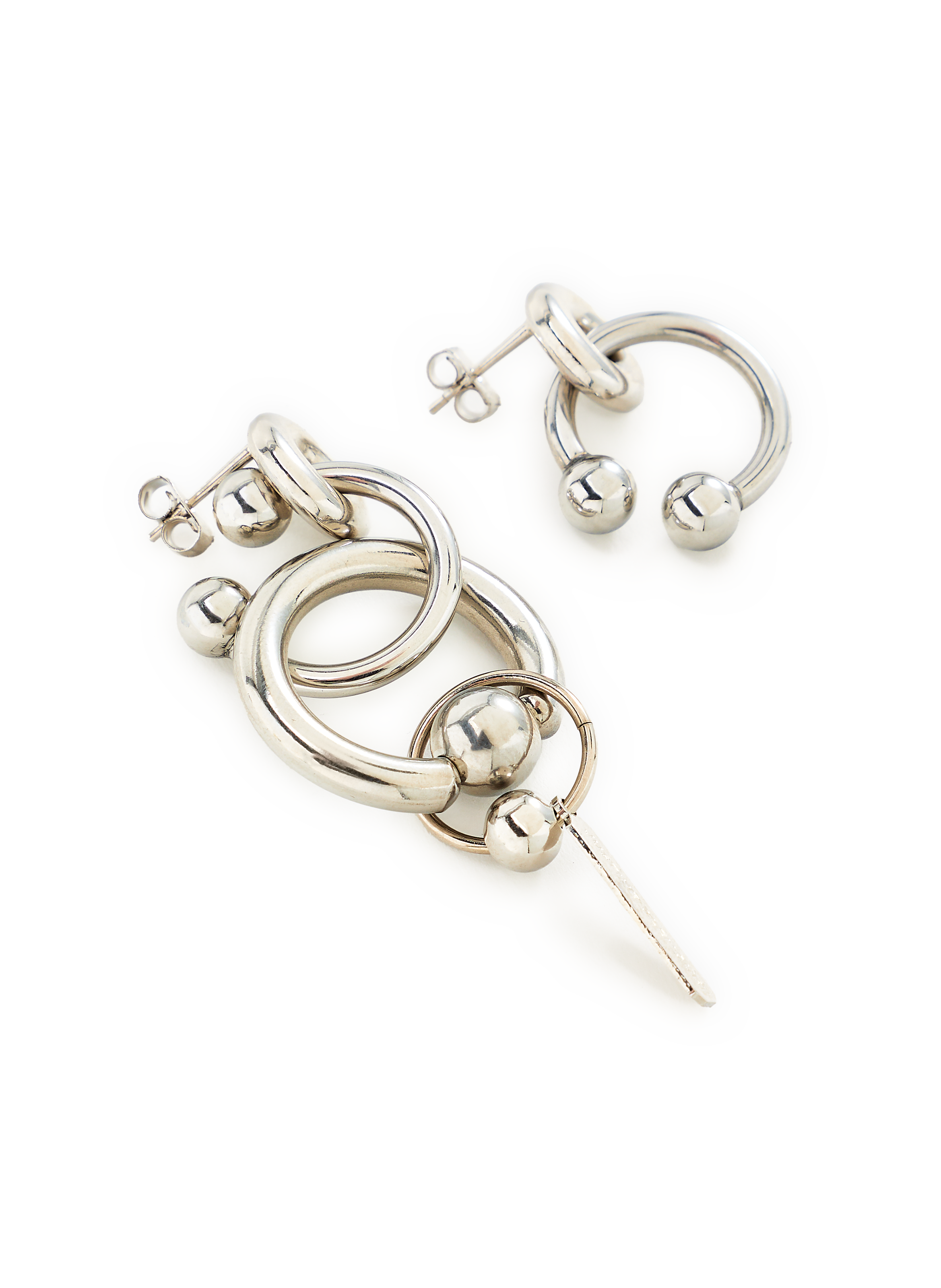 Dolly Earrings JUSTINE CLENQUET Silver