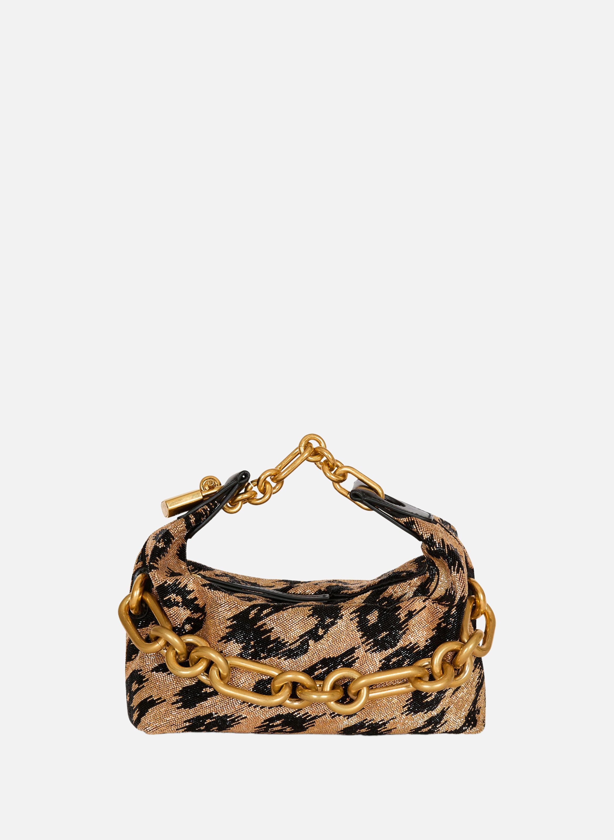 Sac sync mini brodé motif léopard BALMAIN Multicolore