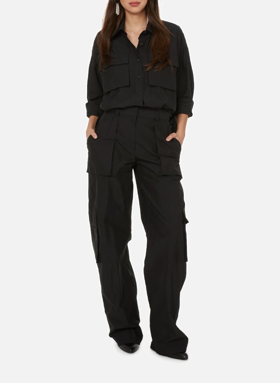 Nylon jumpsuit Black by ALEXANDER WANG ALEXANDER WANG Nylon jumpsuit Black