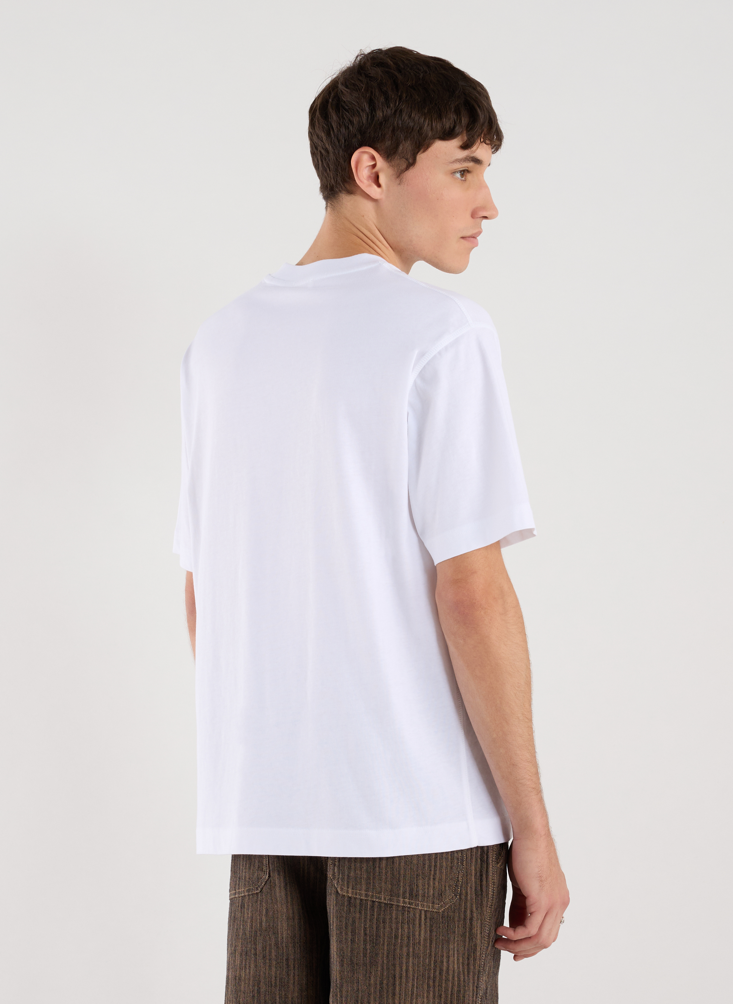 T-shirt à imprimé photo CLOSED Blanc