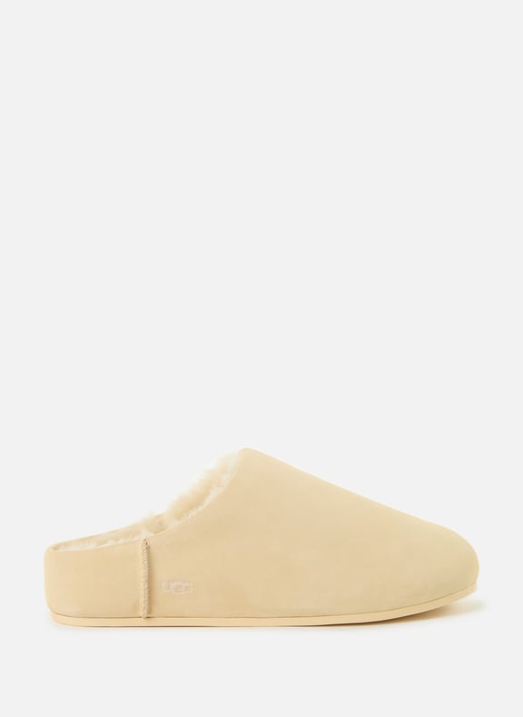 Chaussons en cuir Beige by UGG UGG Chaussons en cuir Beige