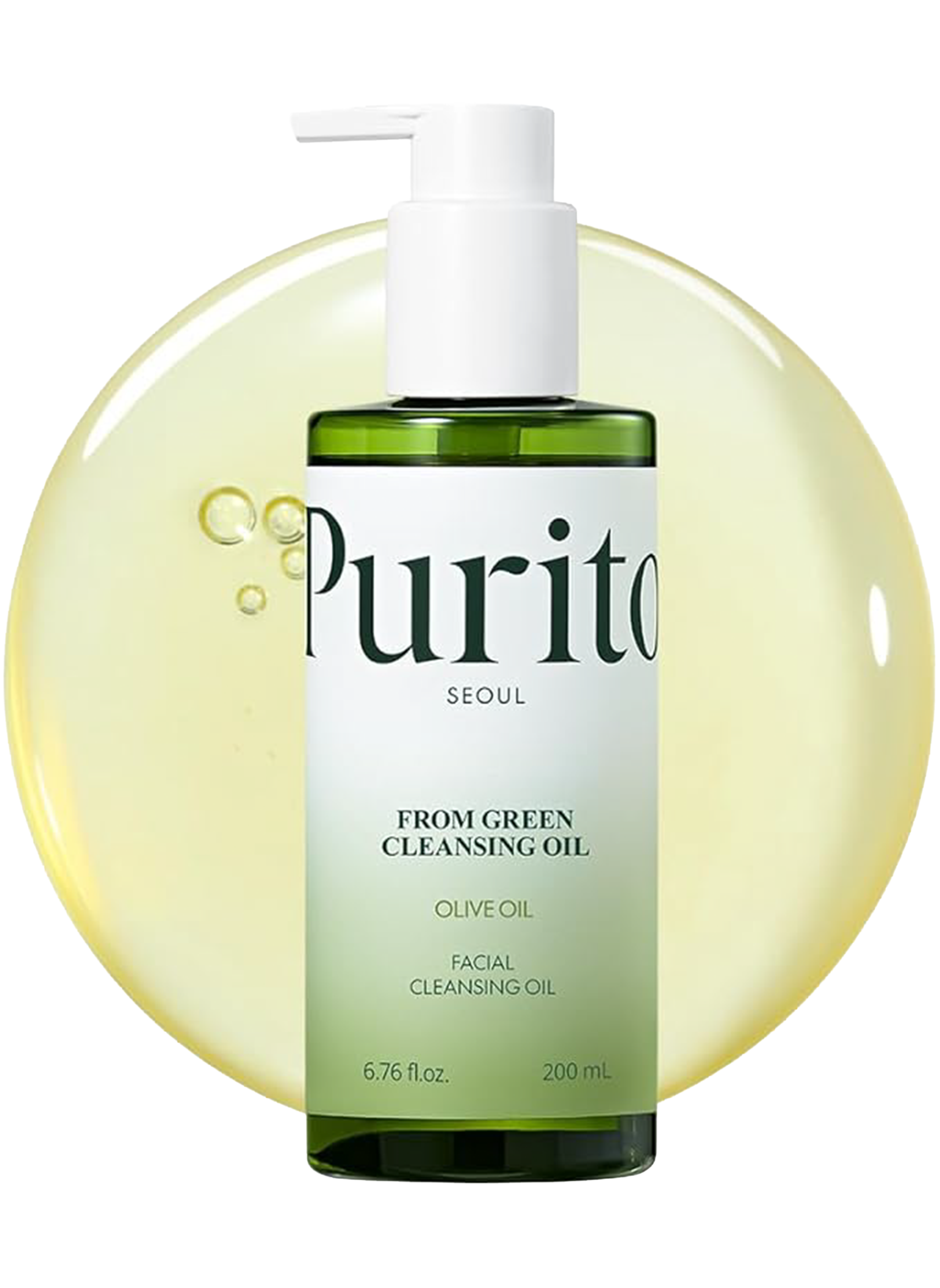 From Green Cleansing Oil PURITO No color