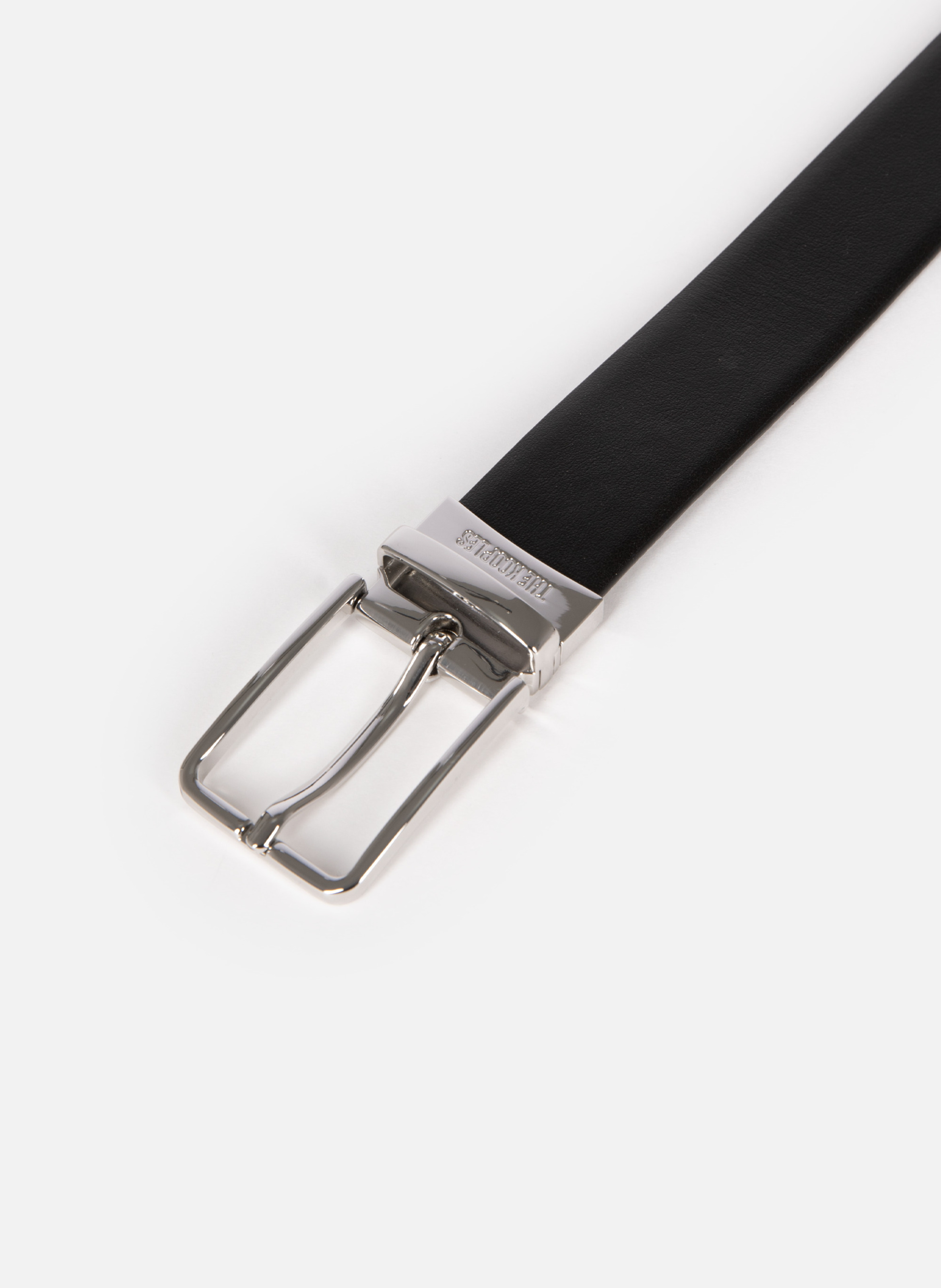 Ceinture réversible en cuir THE KOOPLES Noir