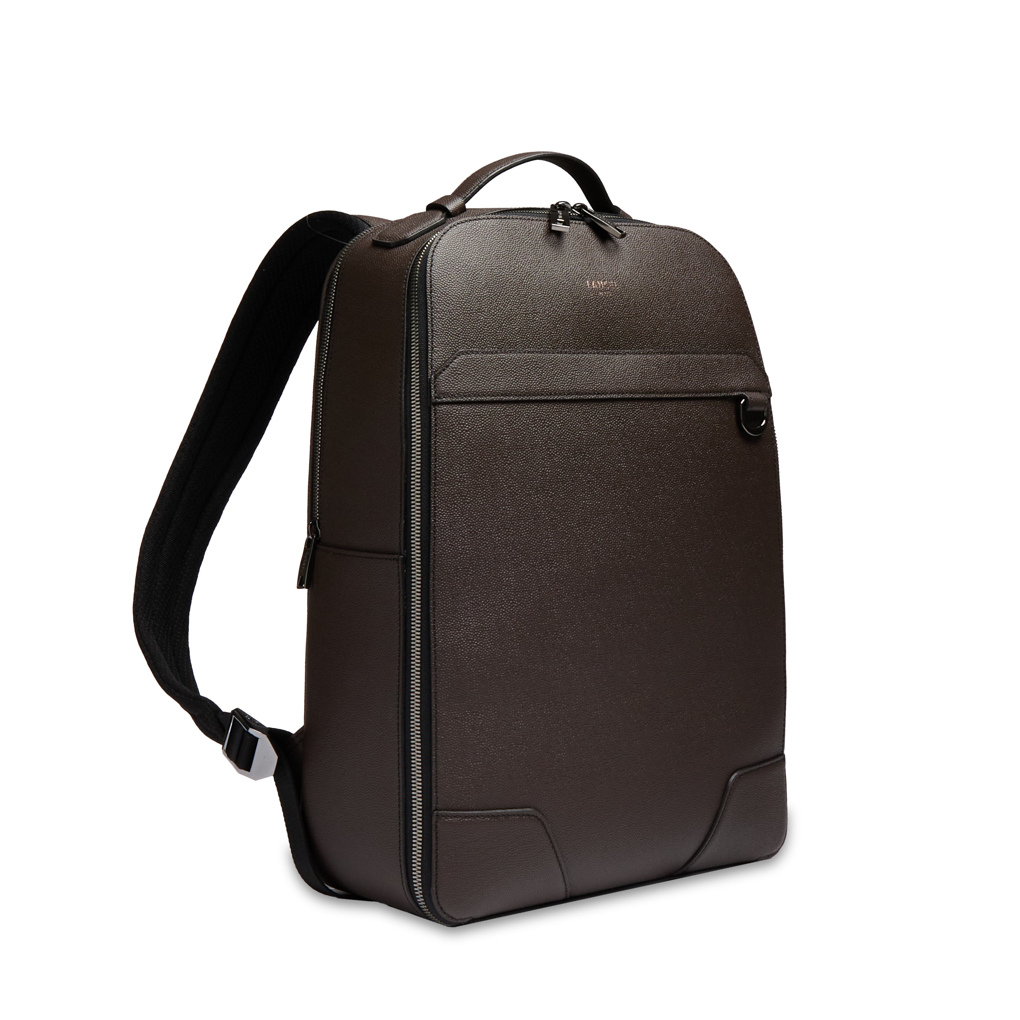 Sac à dos convertible charlie de lancel en cuir LANCEL Gris