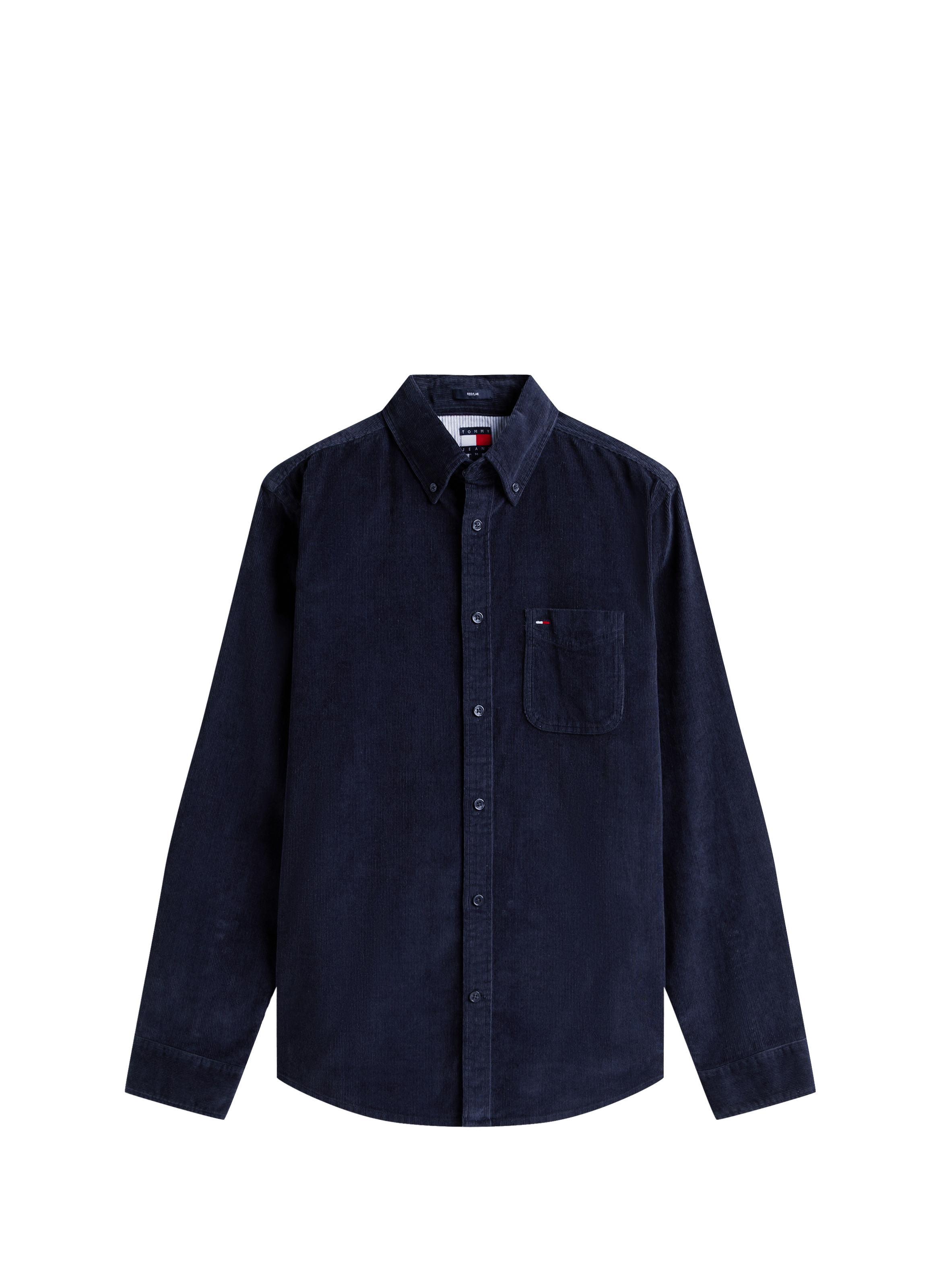 Long-sleeved velvet shirt TOMMY HILFIGER Blue
