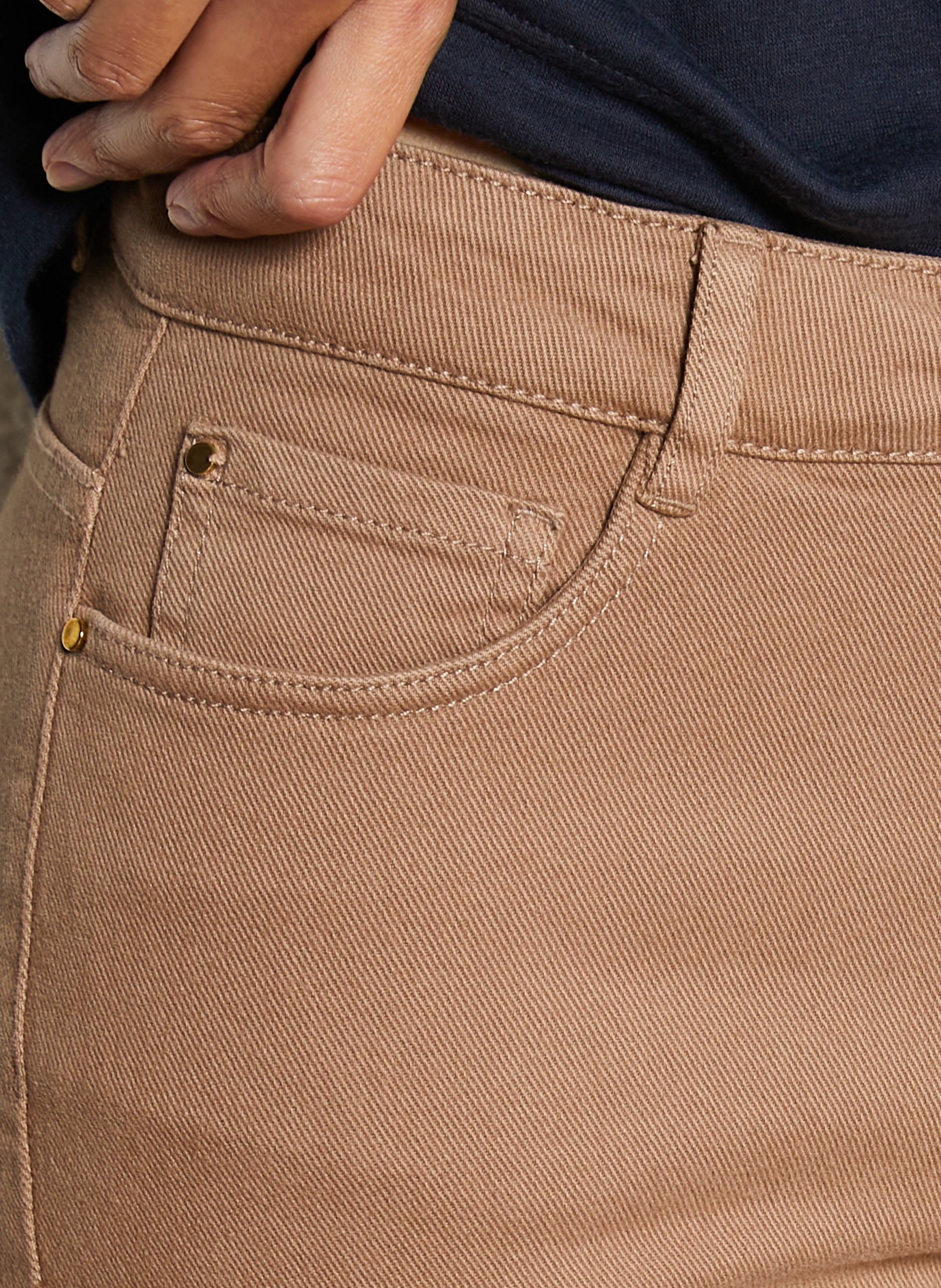 Jean slim en coton mélangé patience MAISON 123 Beige