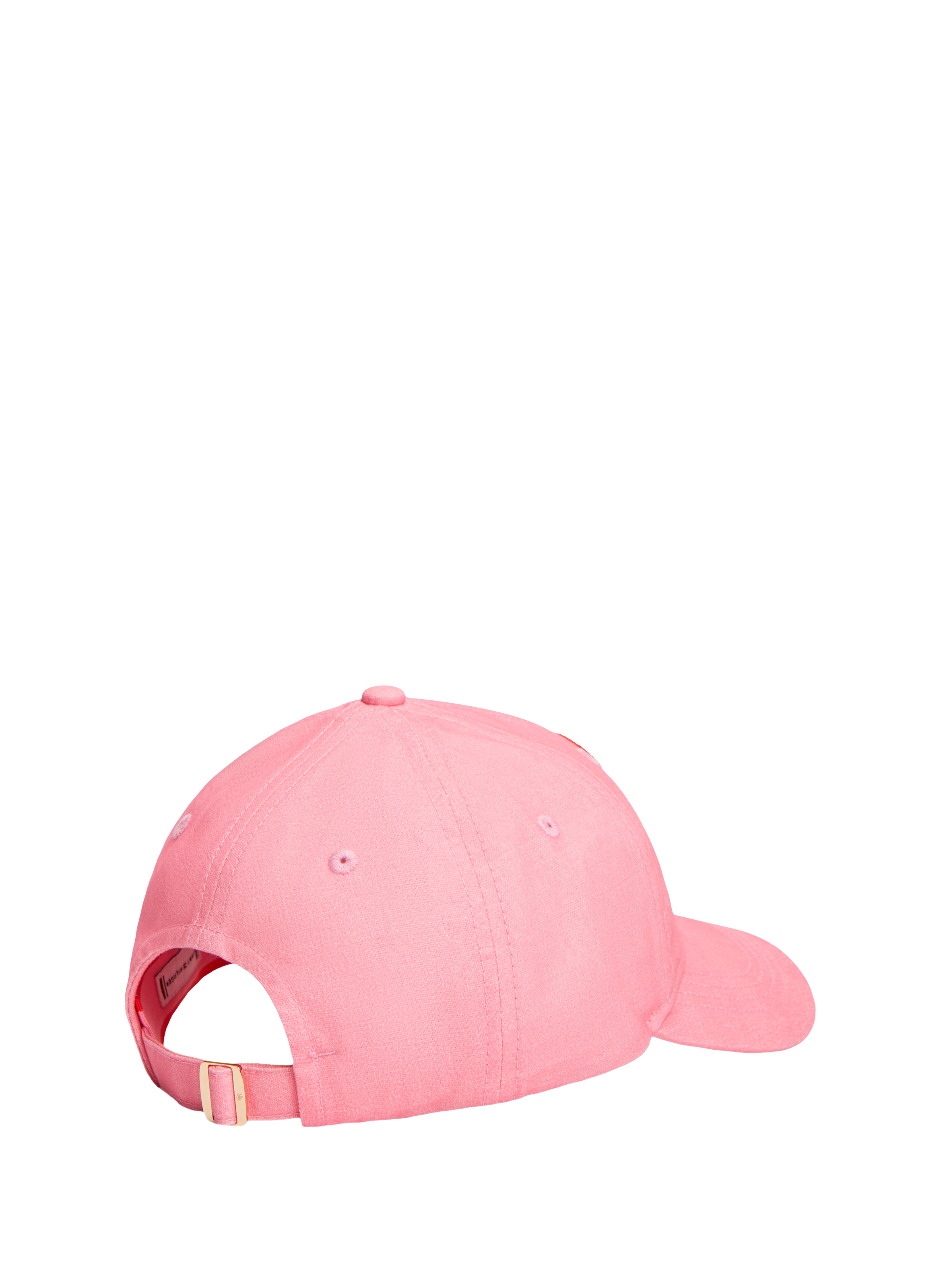 Casquette à logo brodé en coton TOMMY HILFIGER Rose