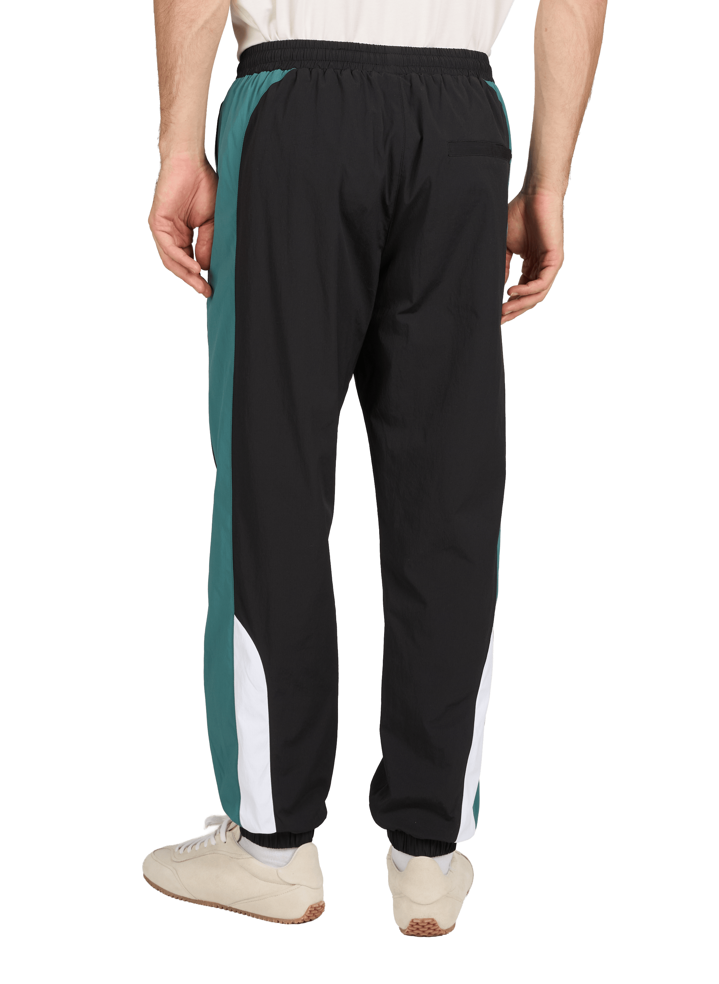 Pantalon de survêtement Ready tri-colore droit HELAS CAPS Noir