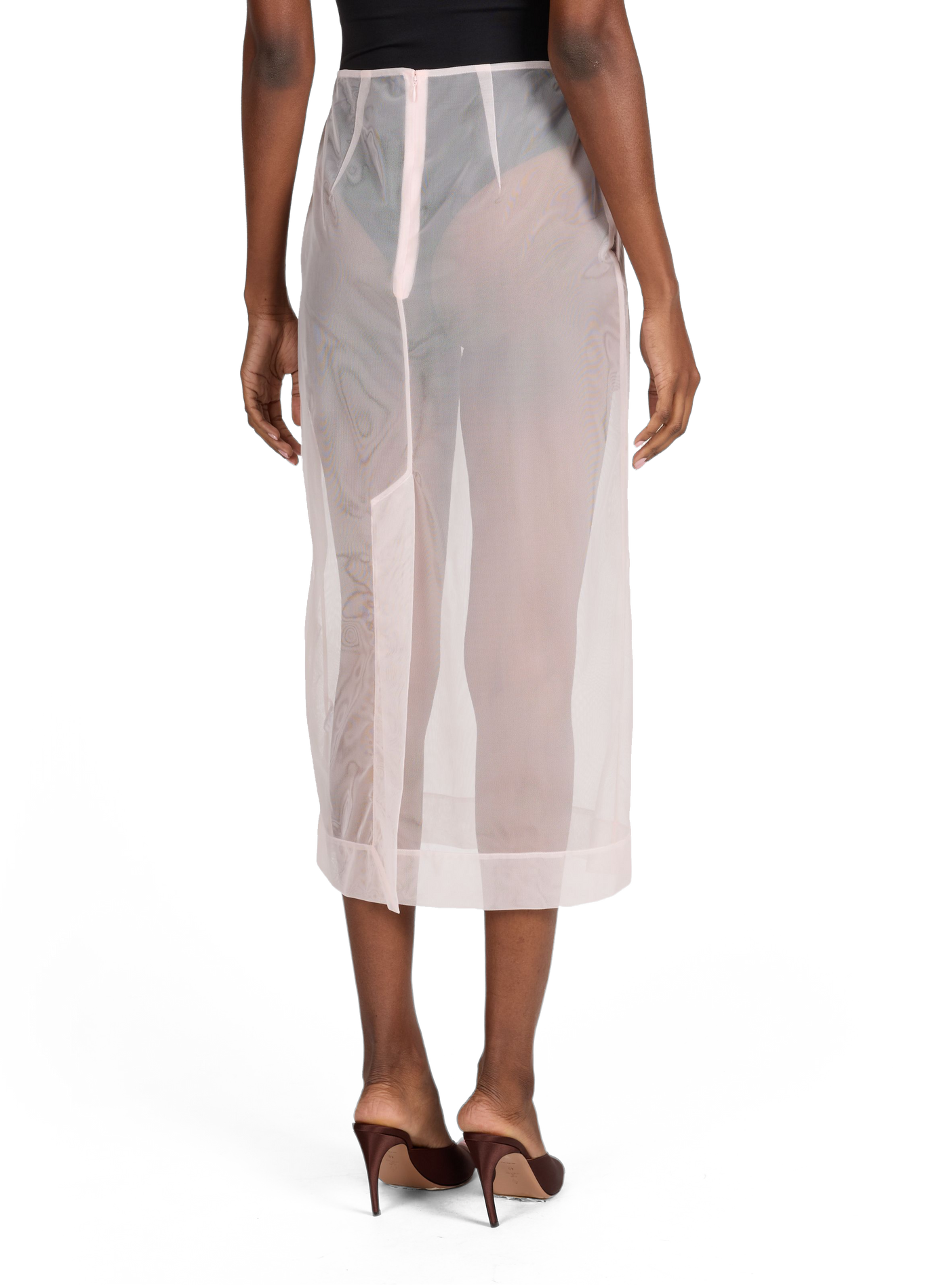 Straight tulle skirt SIMONE ROCHA Pink