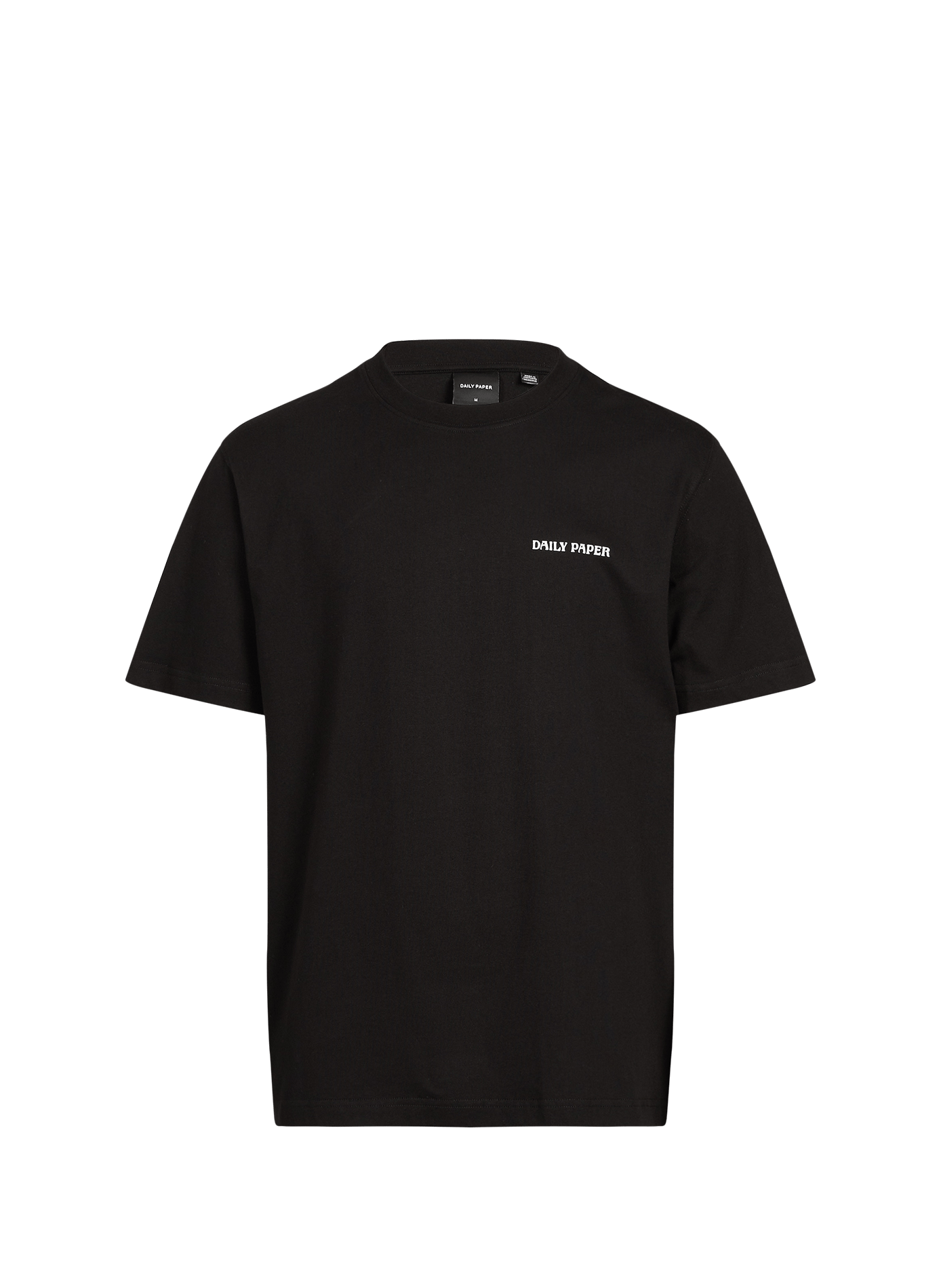 Maglietta girocollo in cotone DAILY PAPER Nero