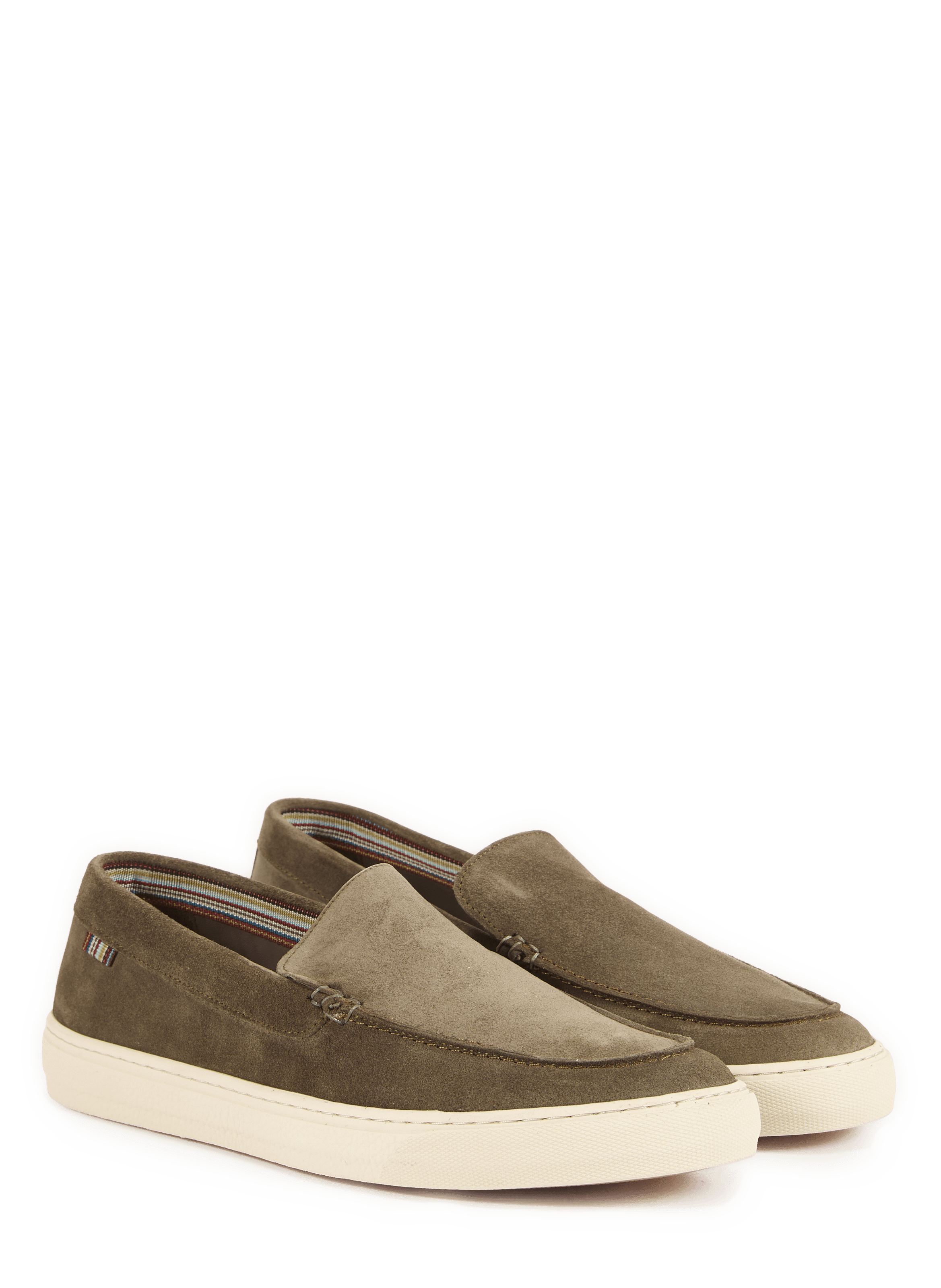 Simeon suede leather moccasins PAUL SMITH Brown
