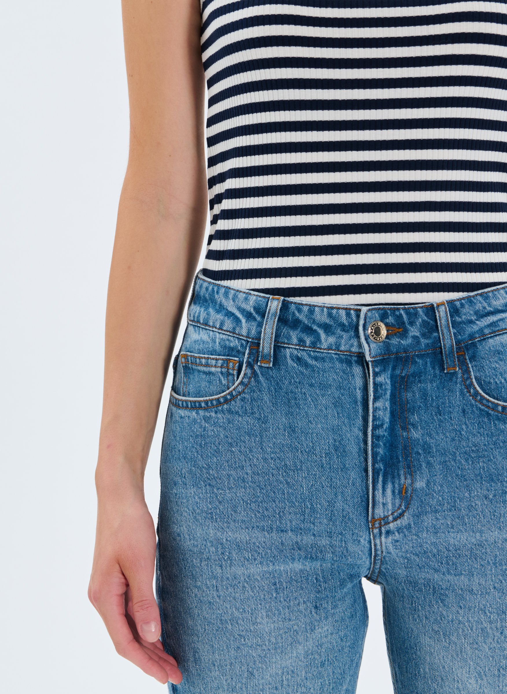 Jeans  flare 78 ZAPA Bleu