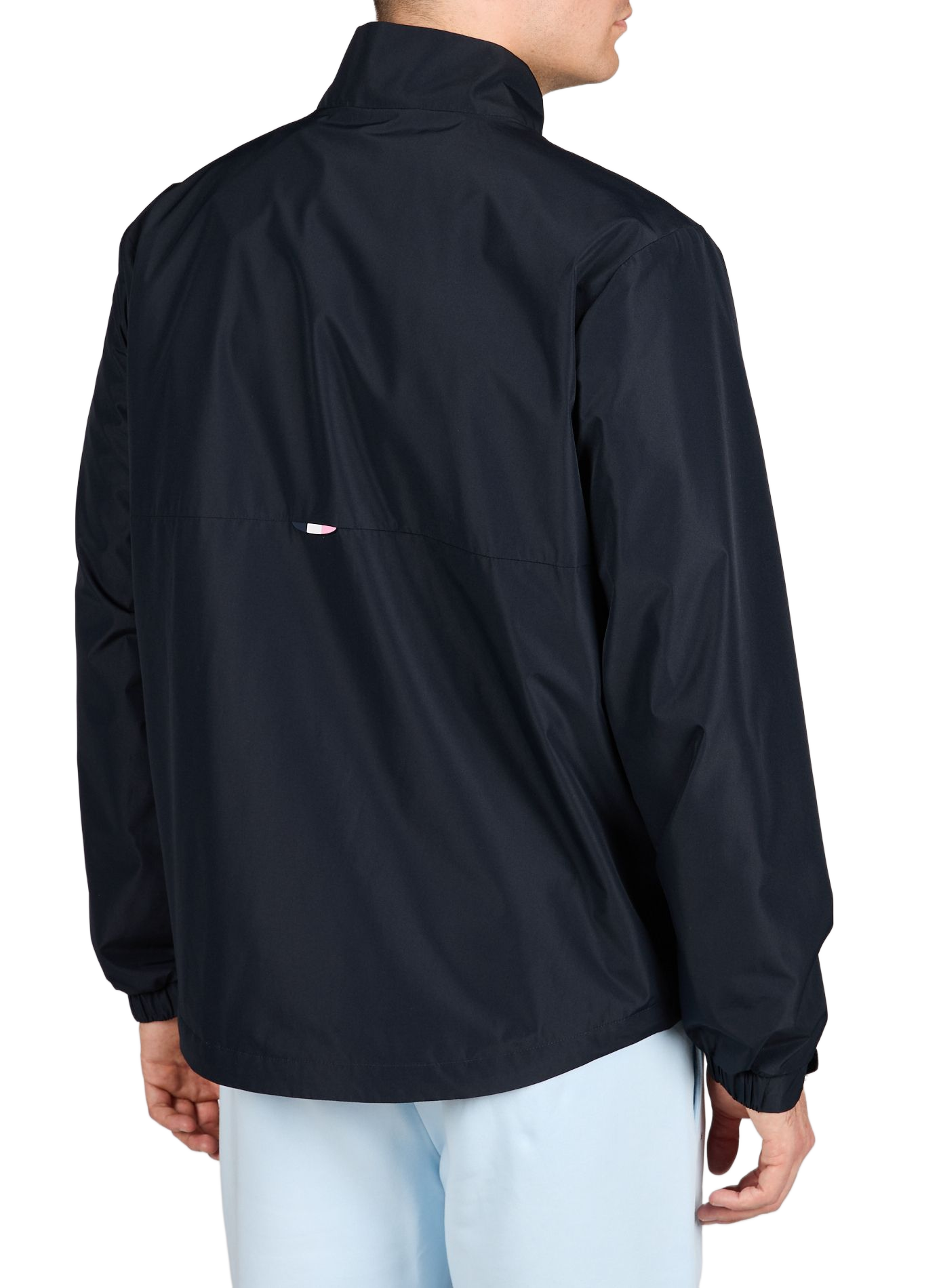 Solid high-neck jacket EDEN PARK Blue