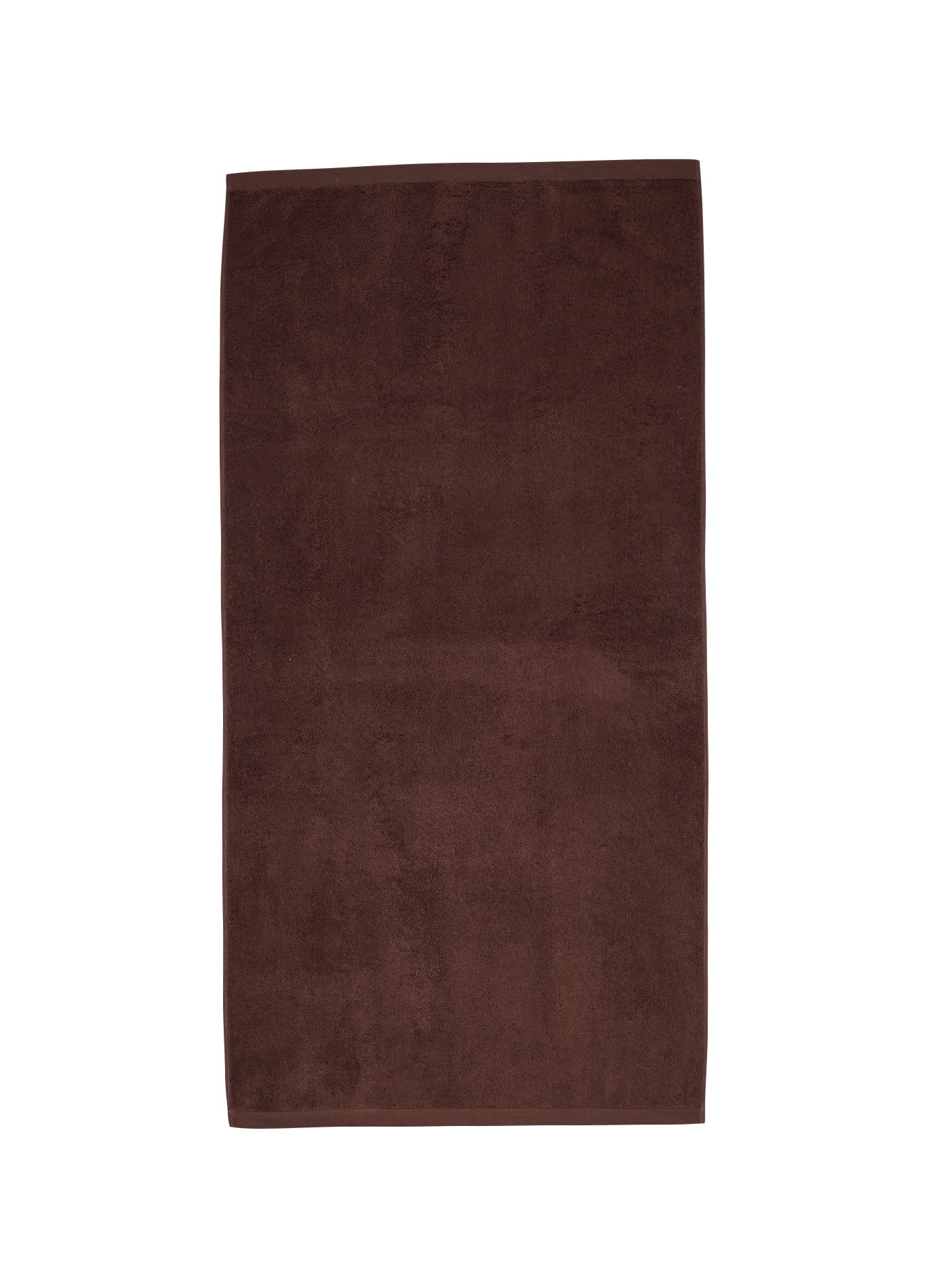 Serviette de douche en coton biologique AU PRINTEMPS PARIS Marron