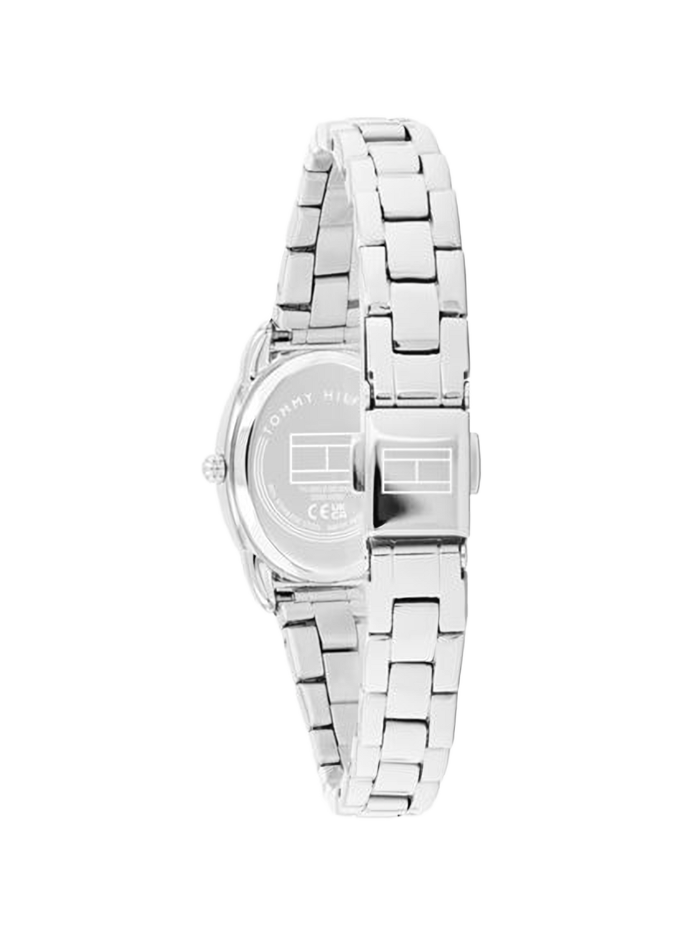 Montre quartz Demi en acier inoxydable TOMMY HILFIGER MONTRES Blanc
