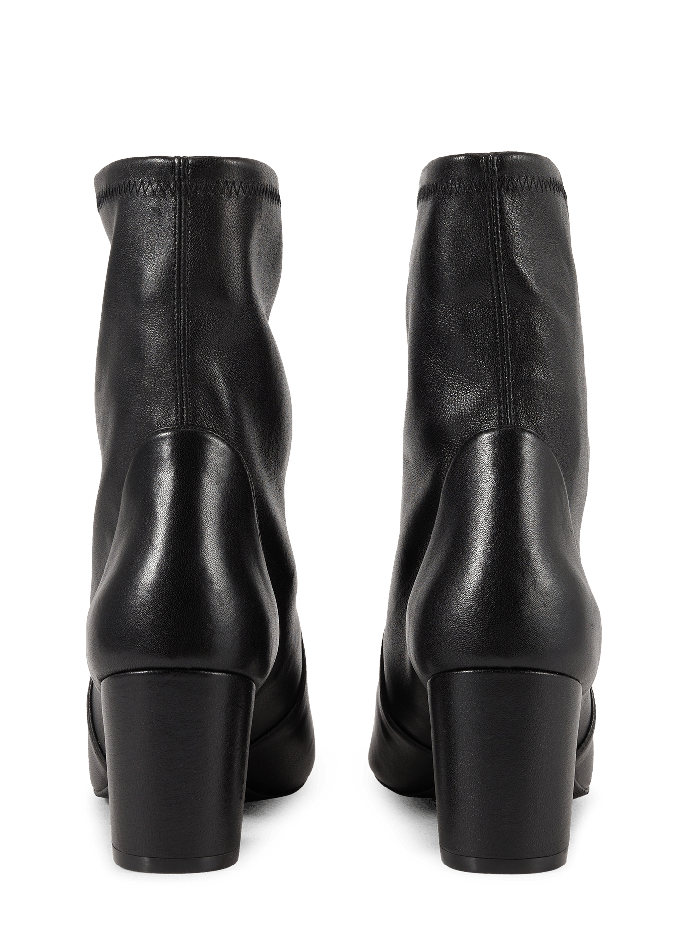 Botines Yuliana 60 de cuero de oveja STUART WEITZMAN Negro