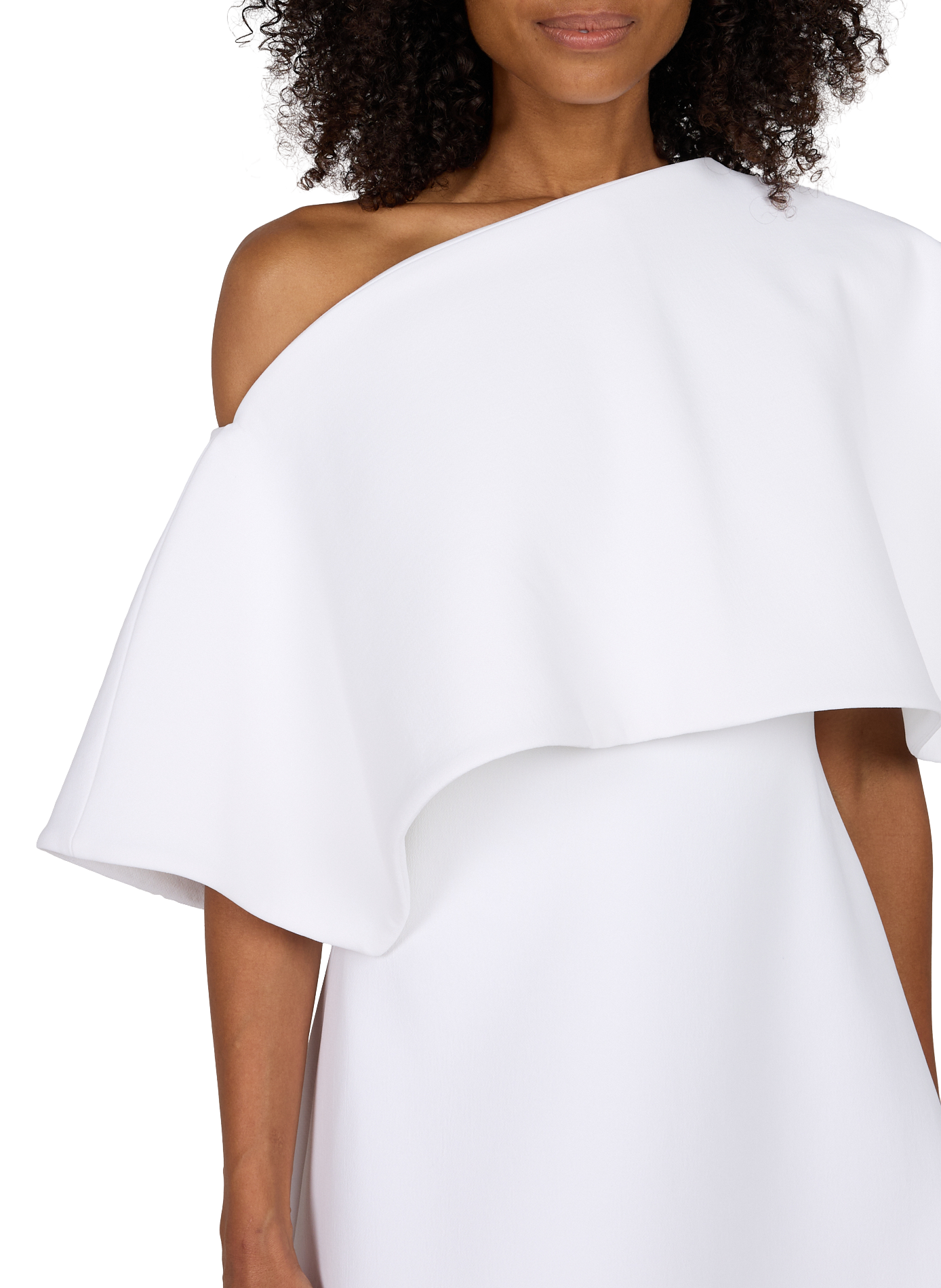 Flared mini dress A.W.A.K.E. MODE White