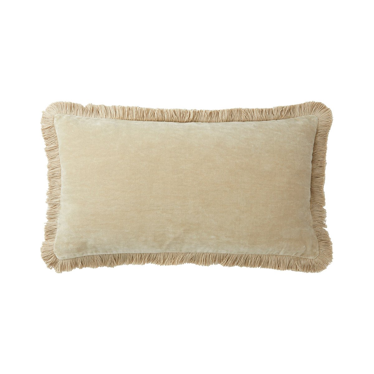 Housse de coussin en velours, romulus DESFORGES Gris