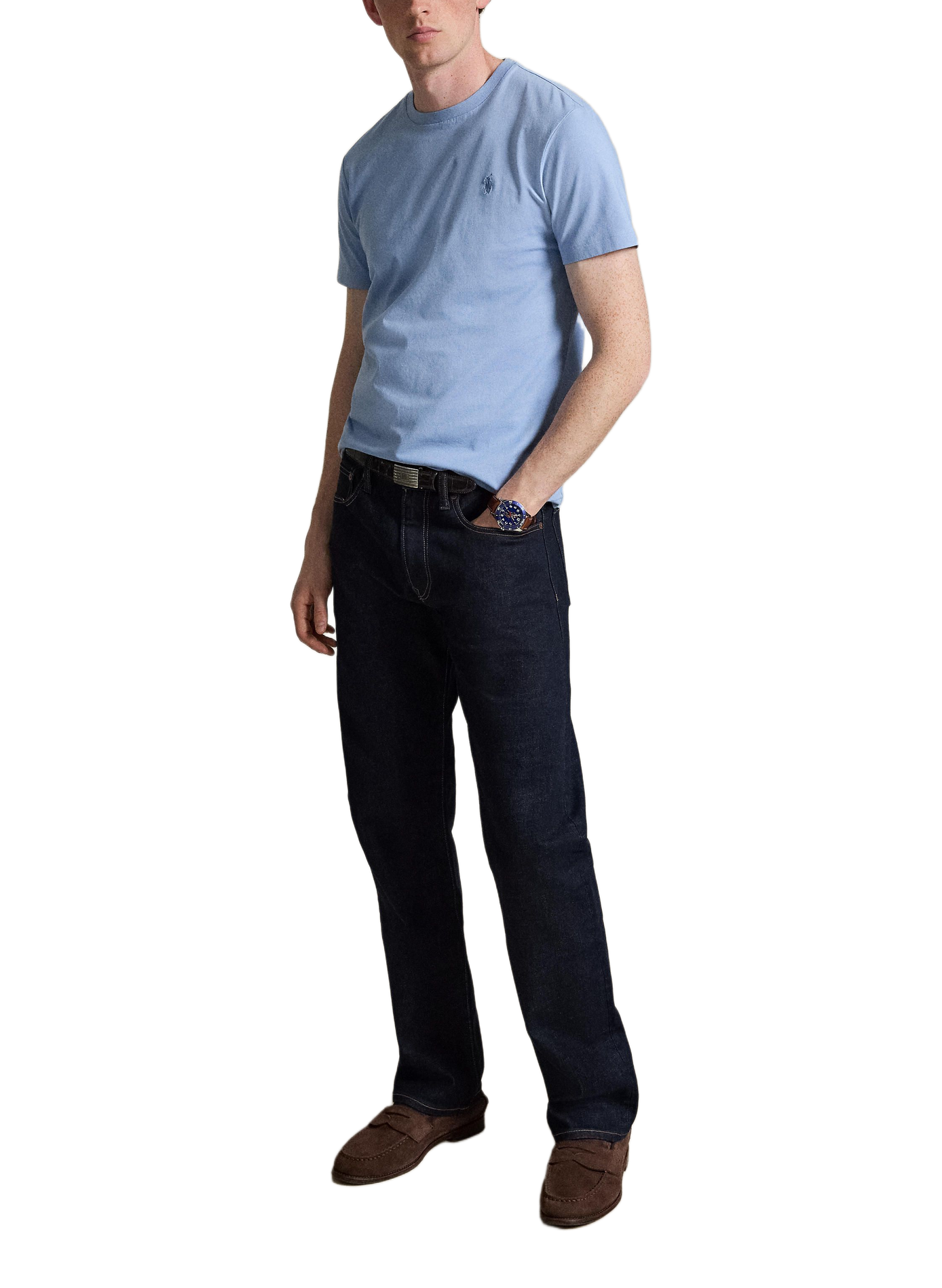 Classic Cotton T-Shirt | Blue POLO RALPH LAUREN Men