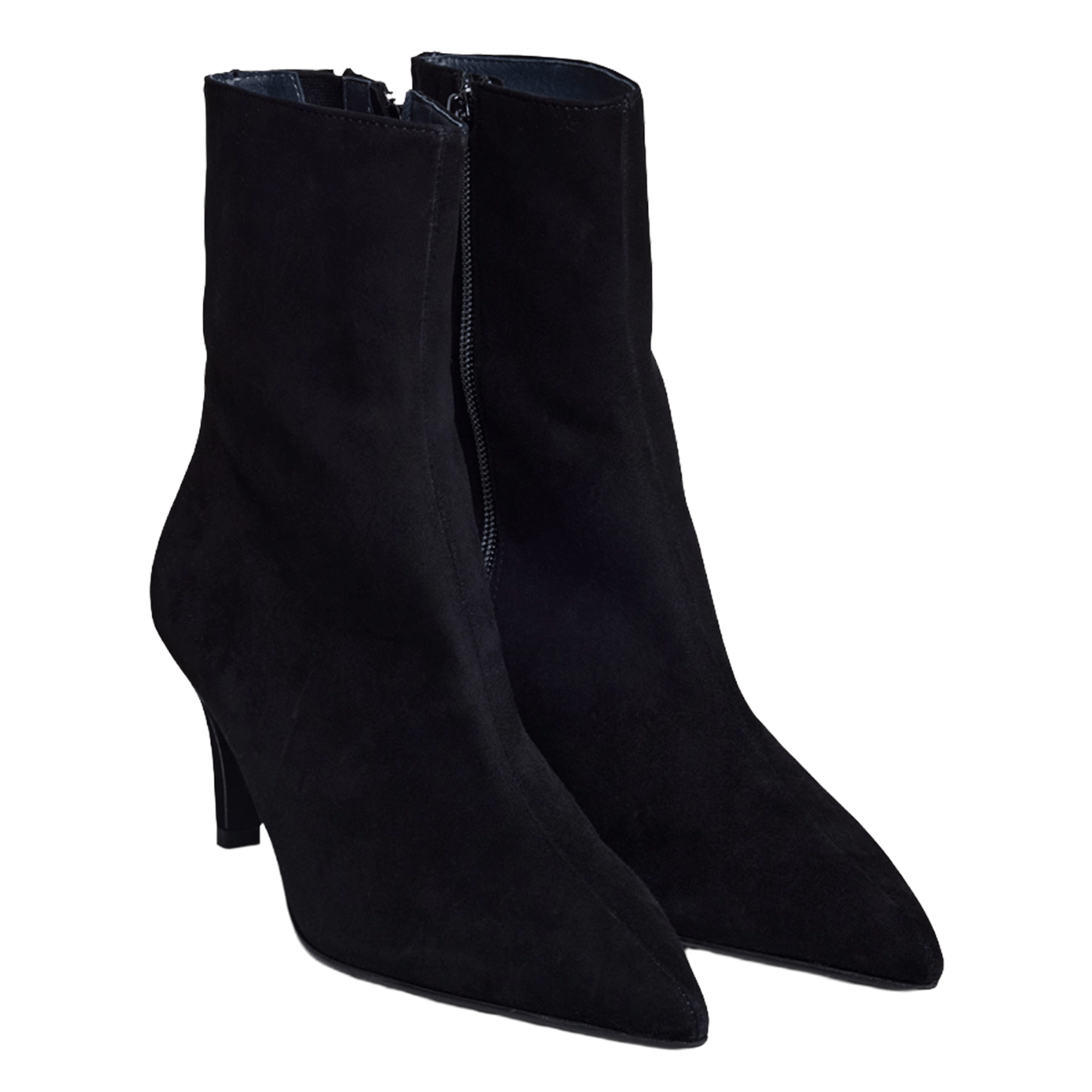 Bottines à talons en cuir diemina JONAK Noir