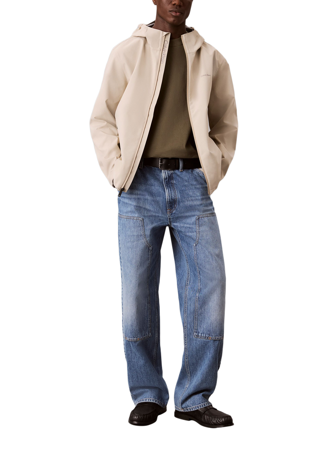 Classic Cotton T-Shirt CALVIN KLEIN Khaki