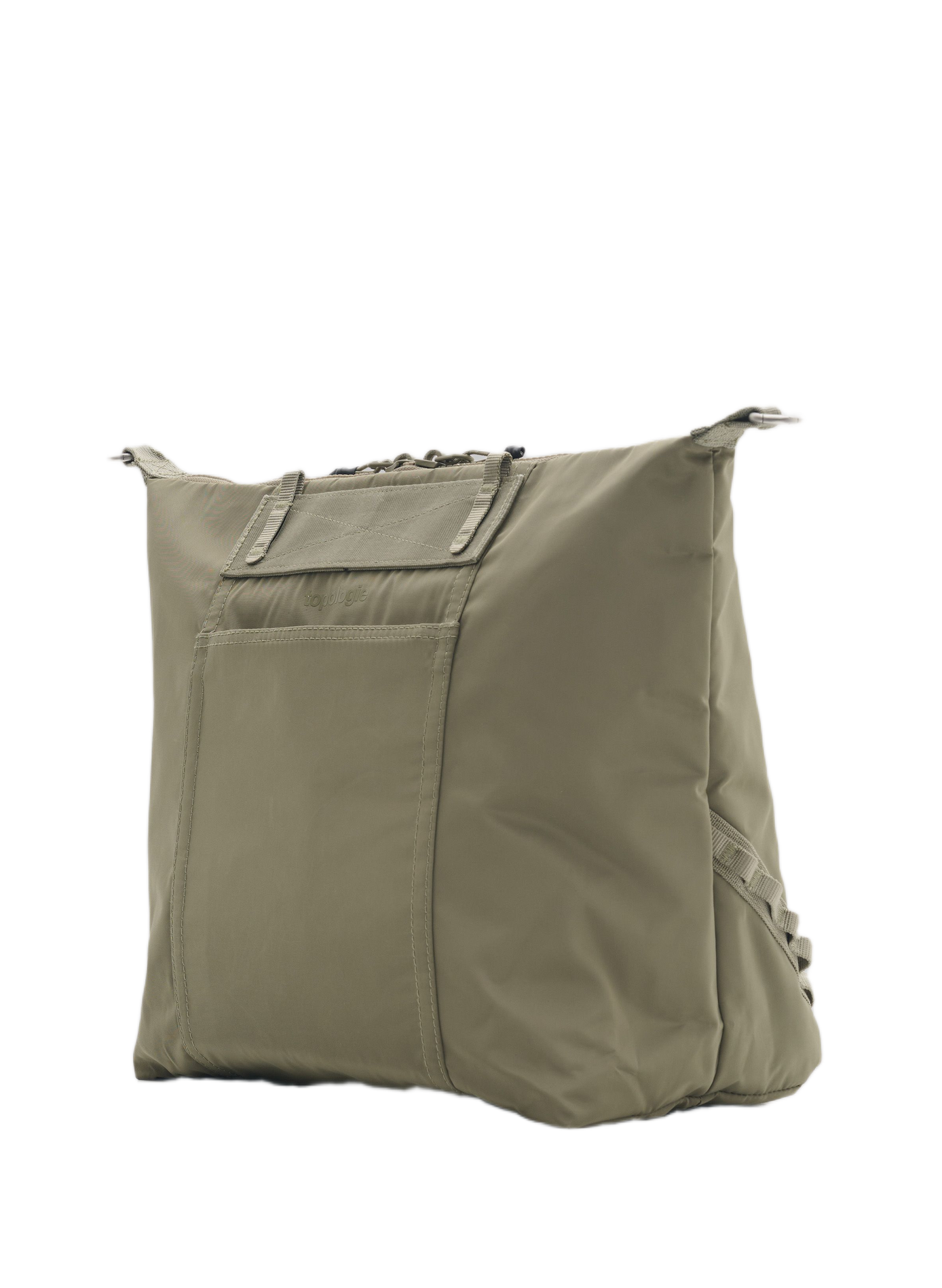 Explorer tote bag medium shoulder carry TOPOLOGIE Khaki