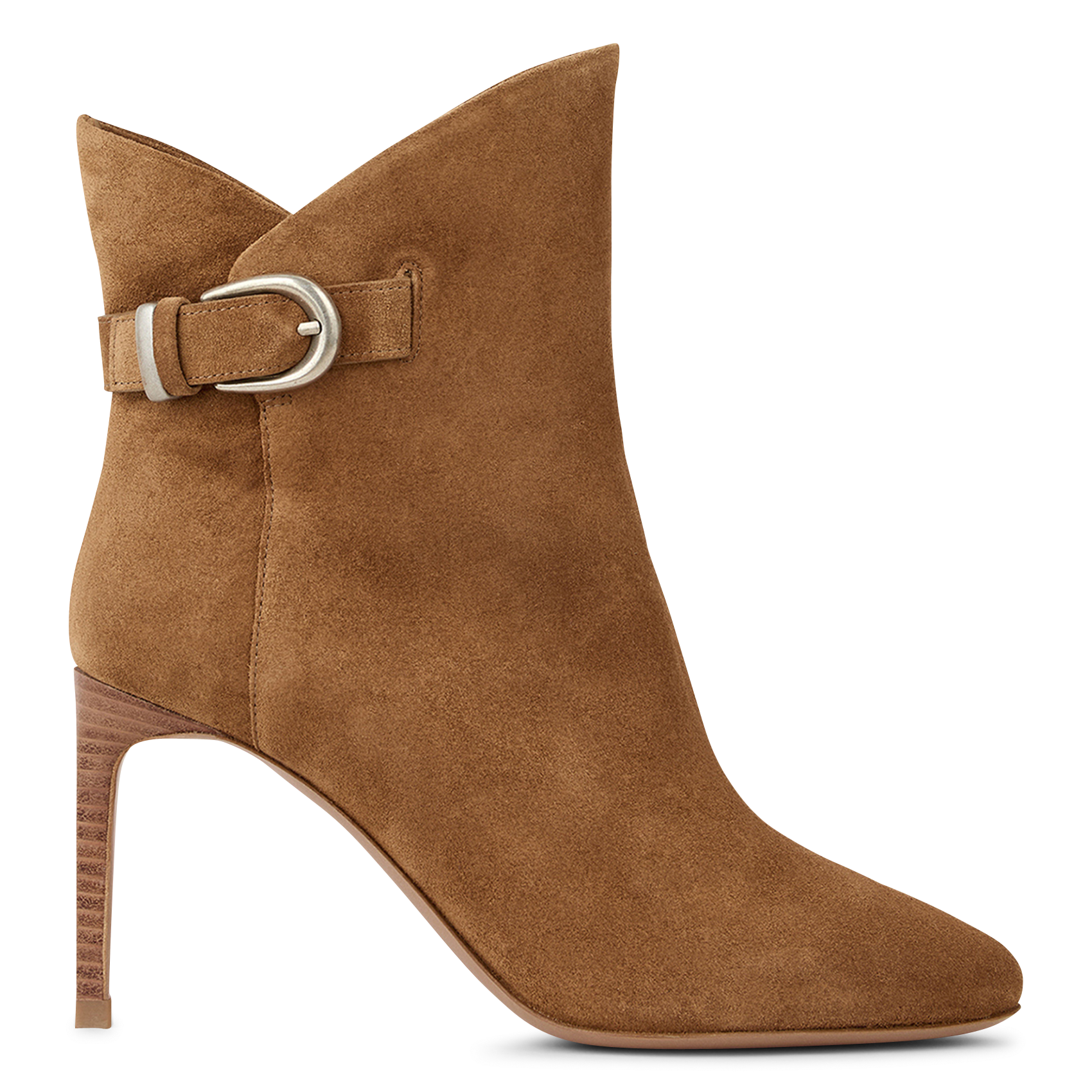 Bottines en cuir carla BA&SH Marron