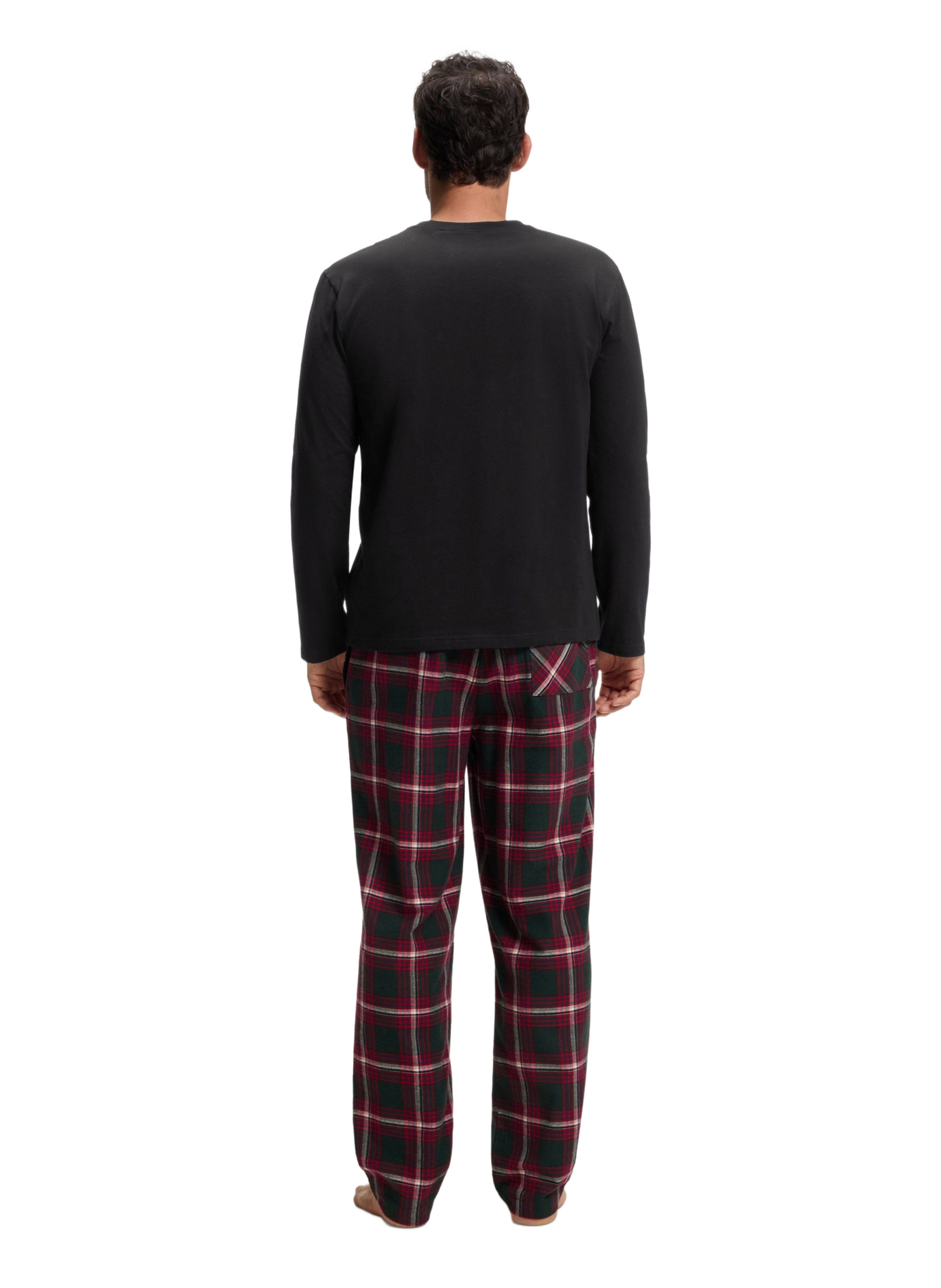 Ensemble de pyjama long BOSS Rouge