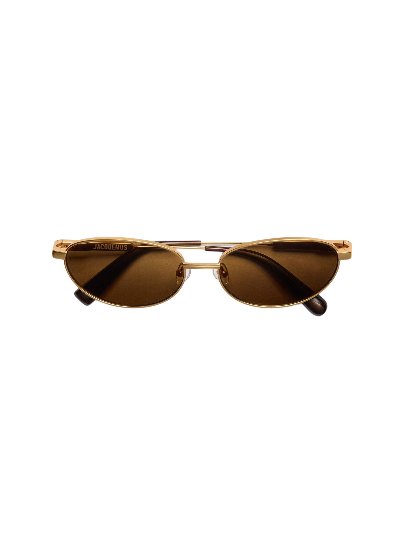 Les lunettes de soleil Alba JACQUEMUS Golden