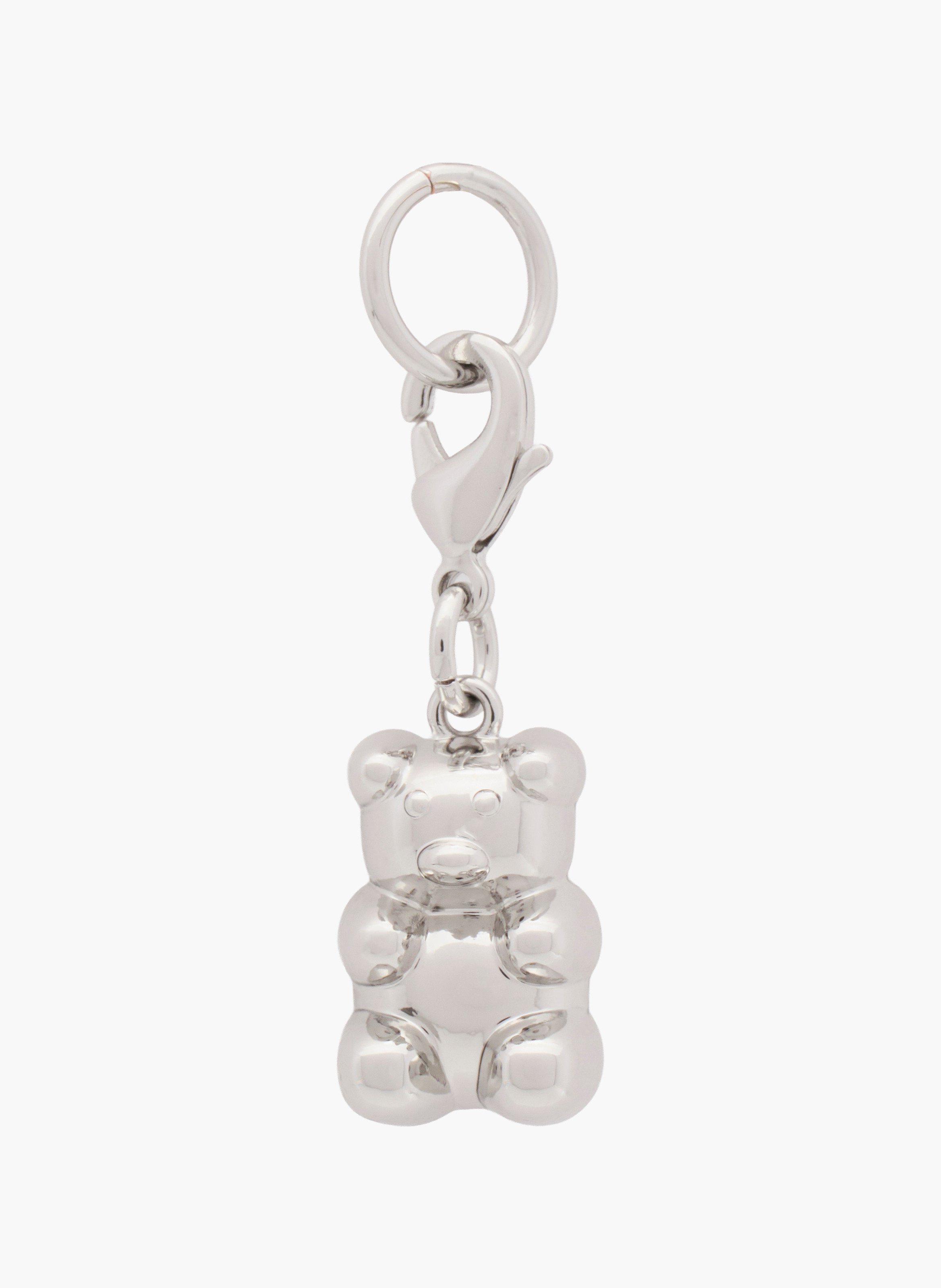 Lancel metalen teddybeer bedels LANCEL Zilver