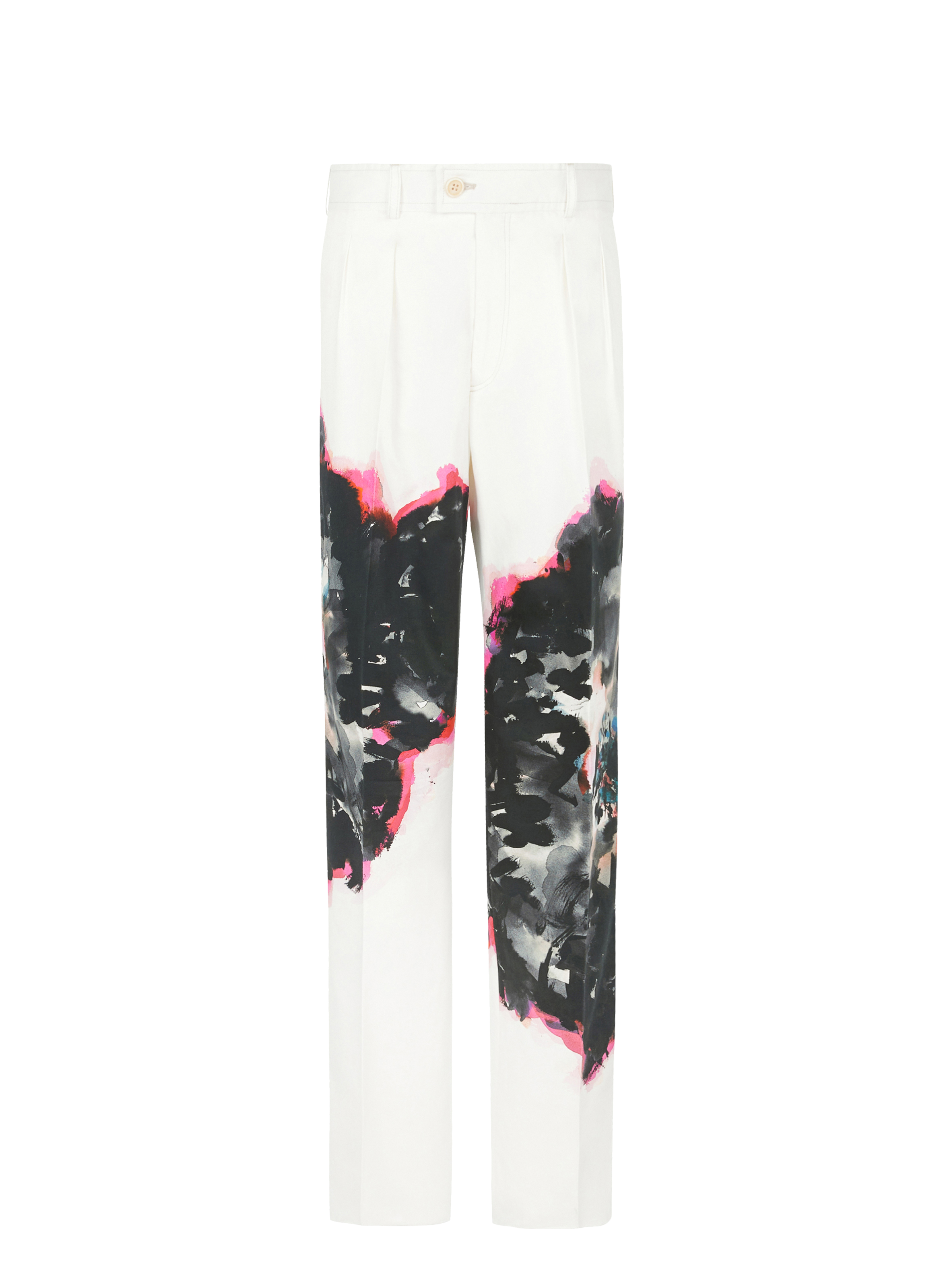 Pantalon imprimé en coton
