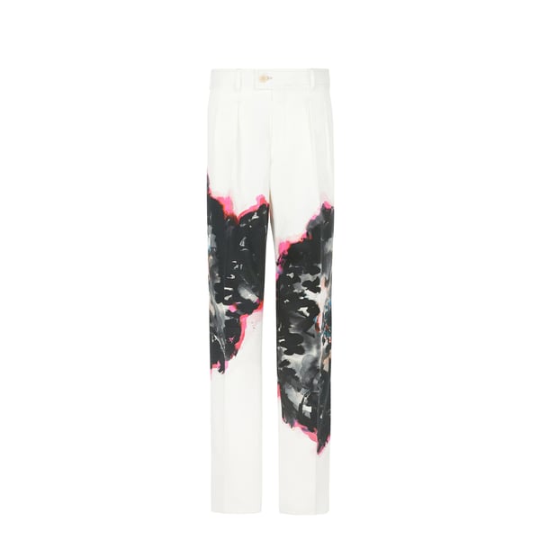 Pantalon imprimé en coton