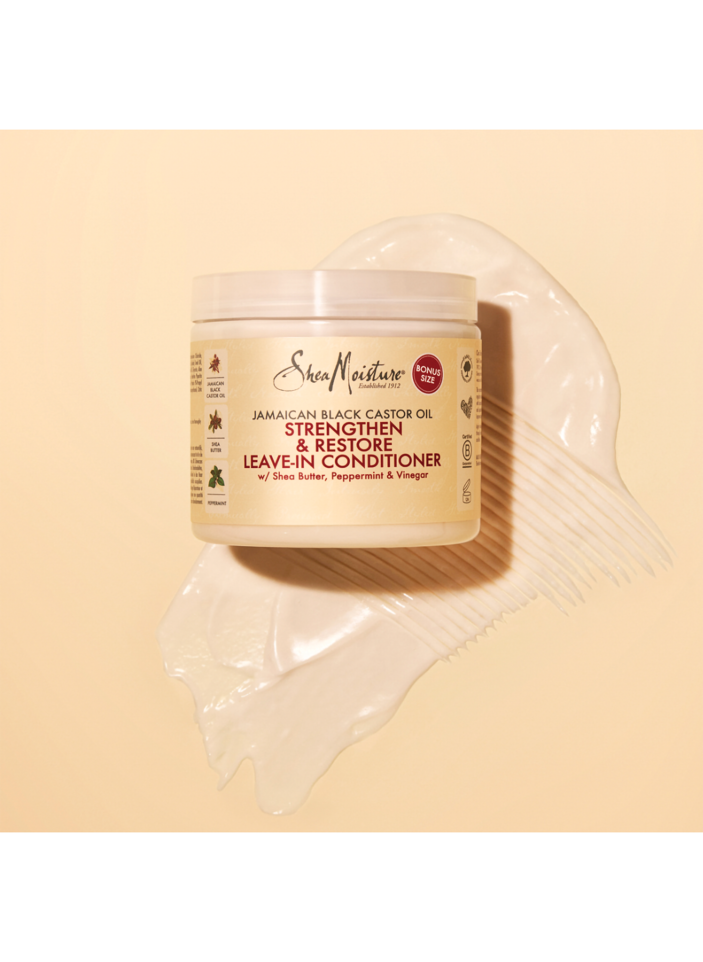 Leave-in Strengthening and Revitalizing Treatment - Jamaican Black Castor Oil No color