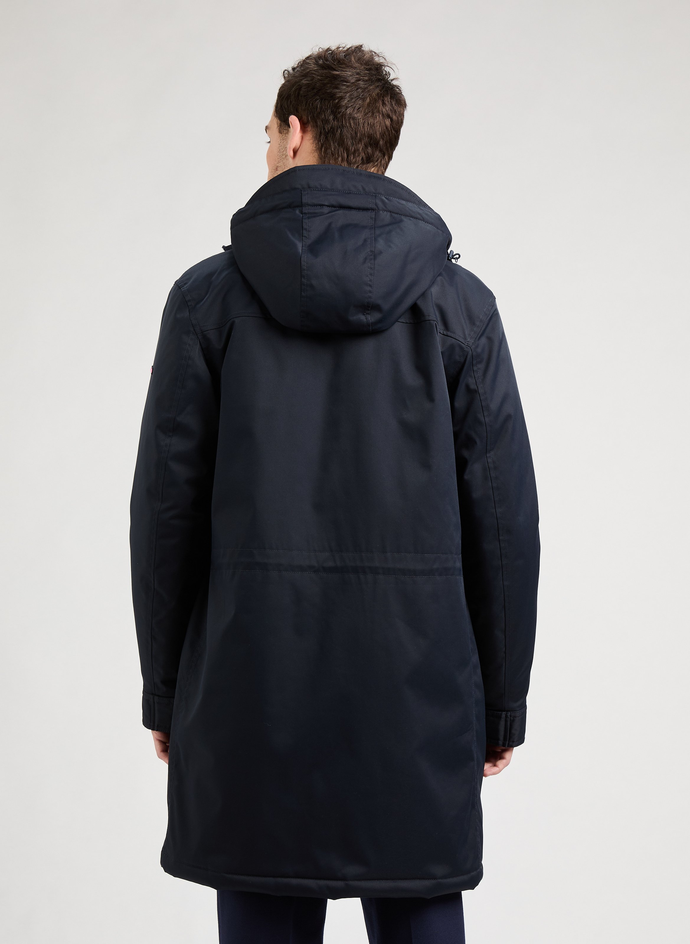Mid-length jacket EDEN PARK Blue