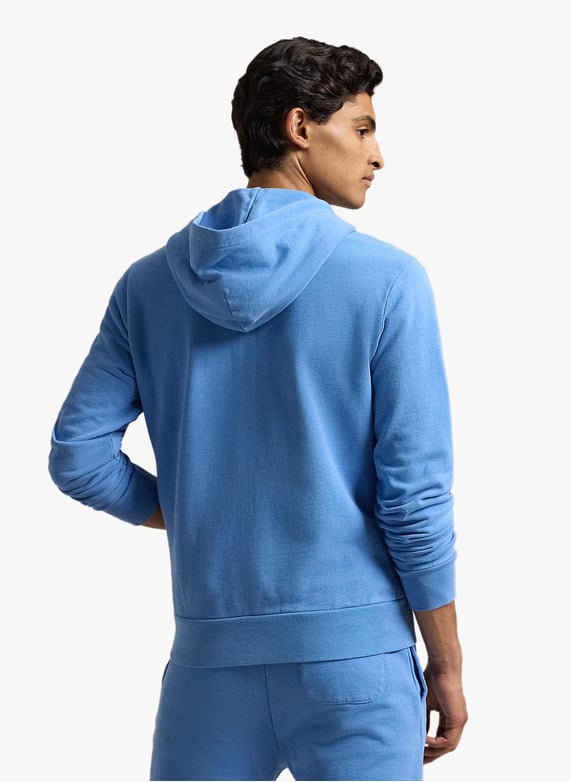 Cotton zip-up hoodie  | Blue by POLO RALPH LAUREN Cotton zip-up hoodie  Blue