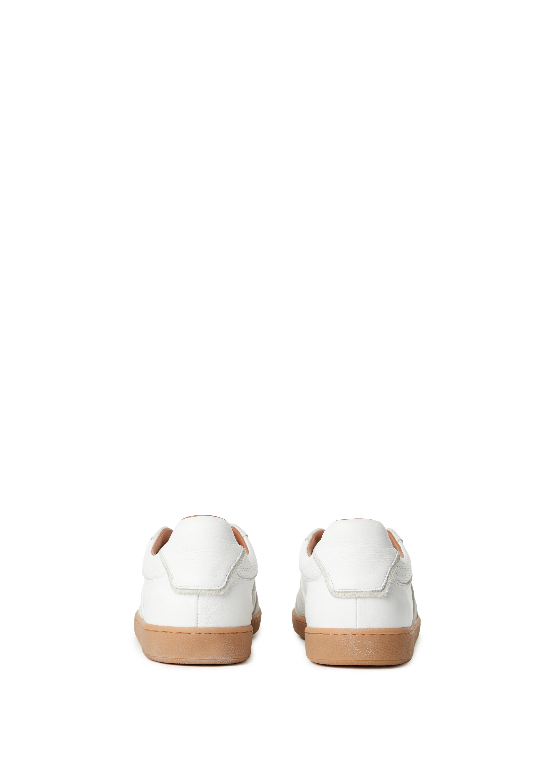 Leather Saloon sneakers SAISON 1865 White