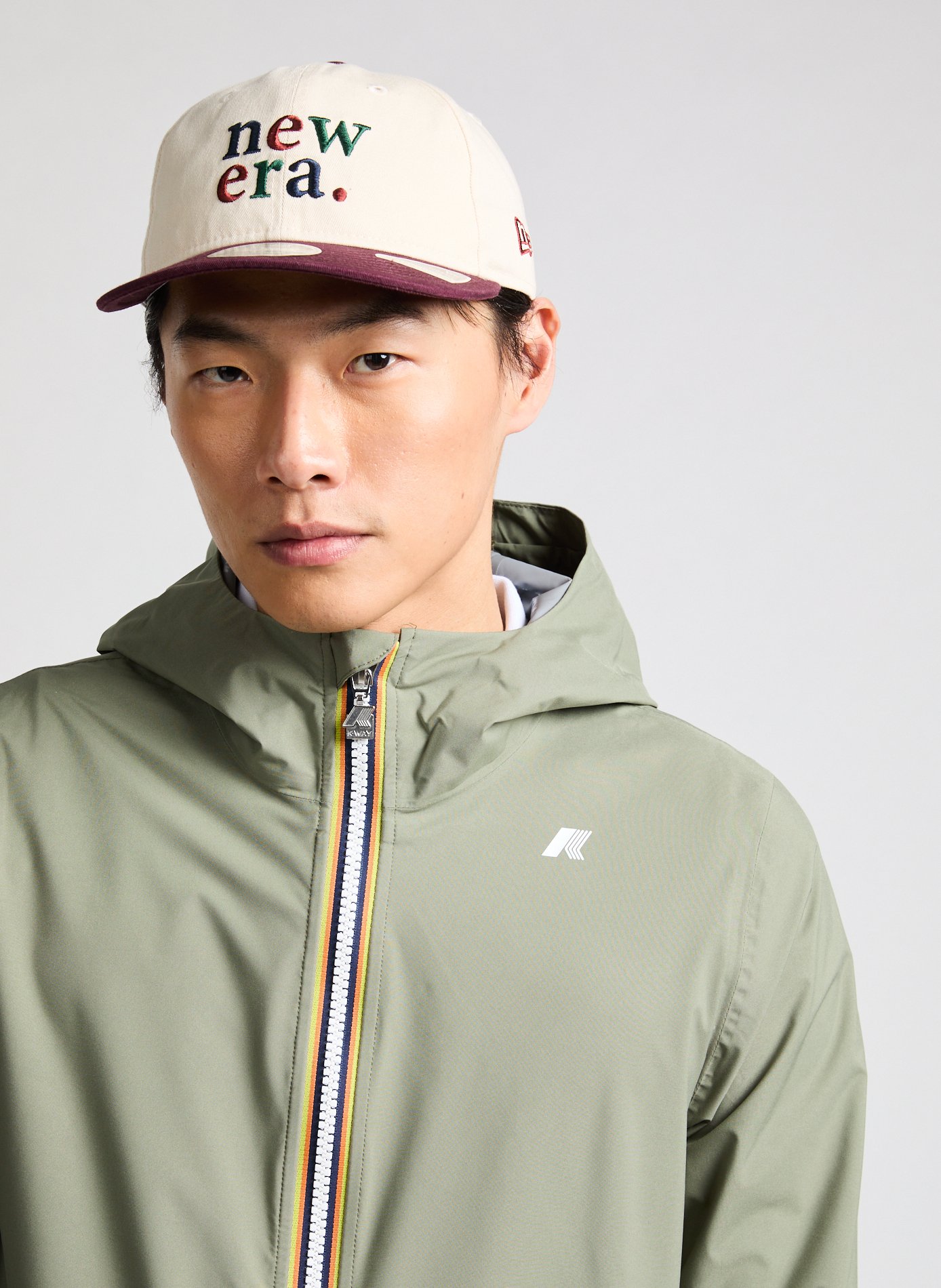 Casquette bicolore NEW ERA Rouge