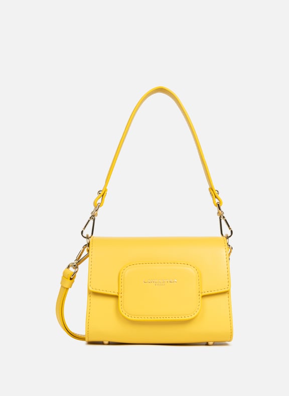 Mini crossbody bag - Paris PAD Yellow by LANCASTER LANCASTER Mini crossbody bag - Paris PAD Yellow