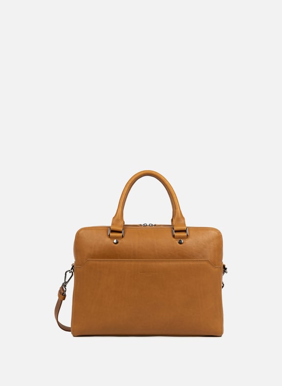 Portfolio document holder bag - Root Brown by LANCASTER LANCASTER Portfolio document holder bag - Root Brown